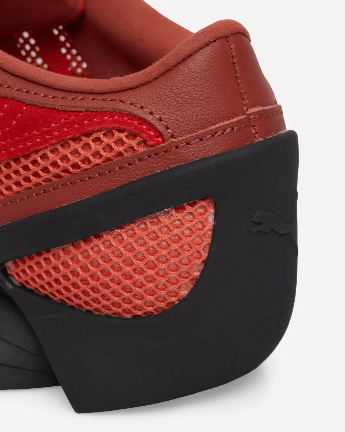Beisser Waxed Sneakers Bordeaux Red / Candy Apple 6