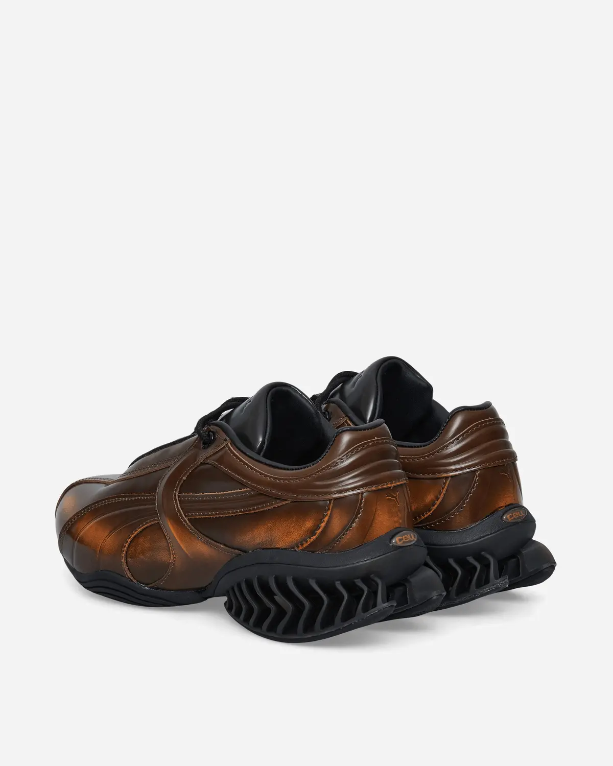 _J.L-A.L_ Cell Geo 1 Umbre Sneakers Cocoa Bean / Black 4