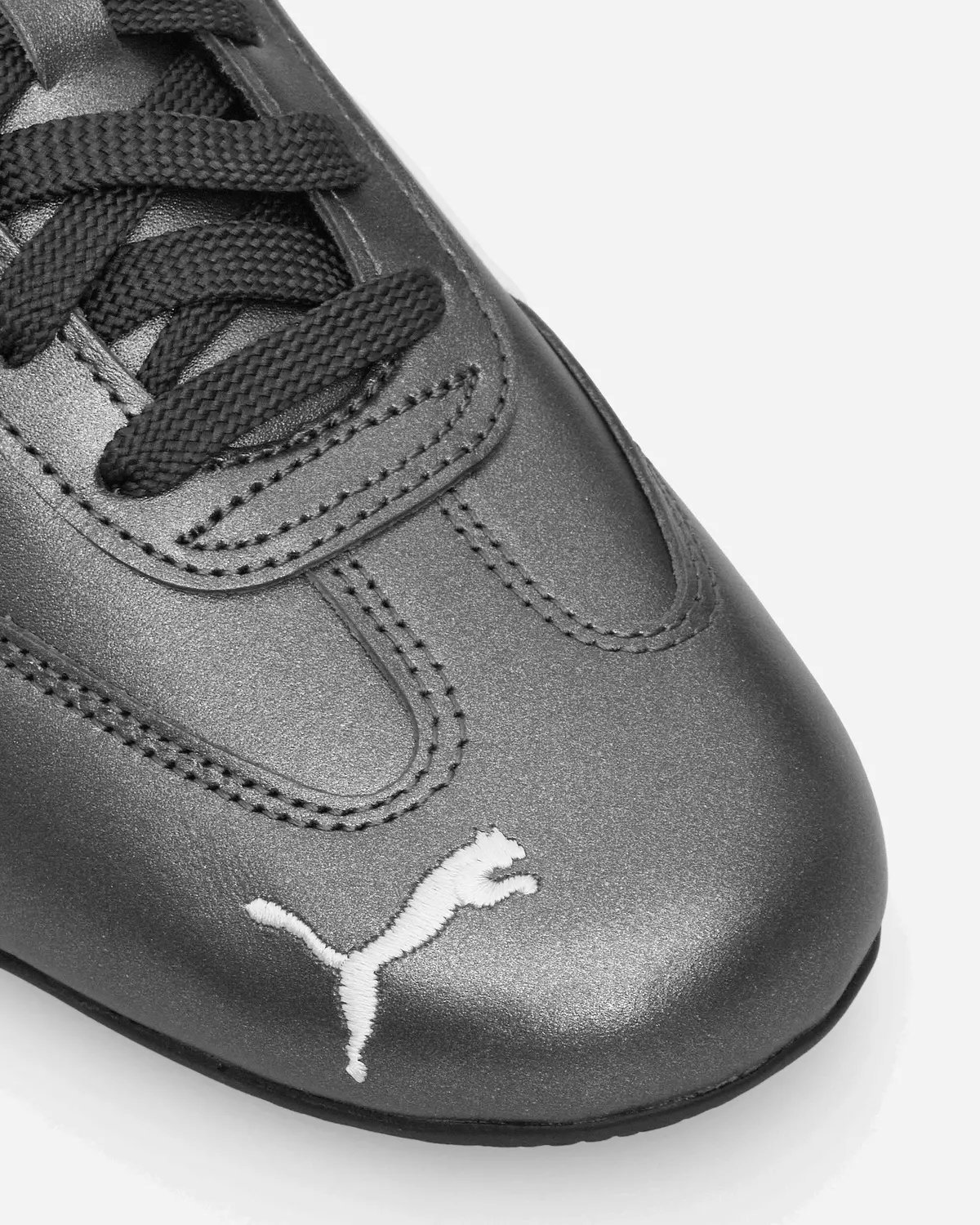 Speedcat Metallic Sneakers Black / Warm White 6