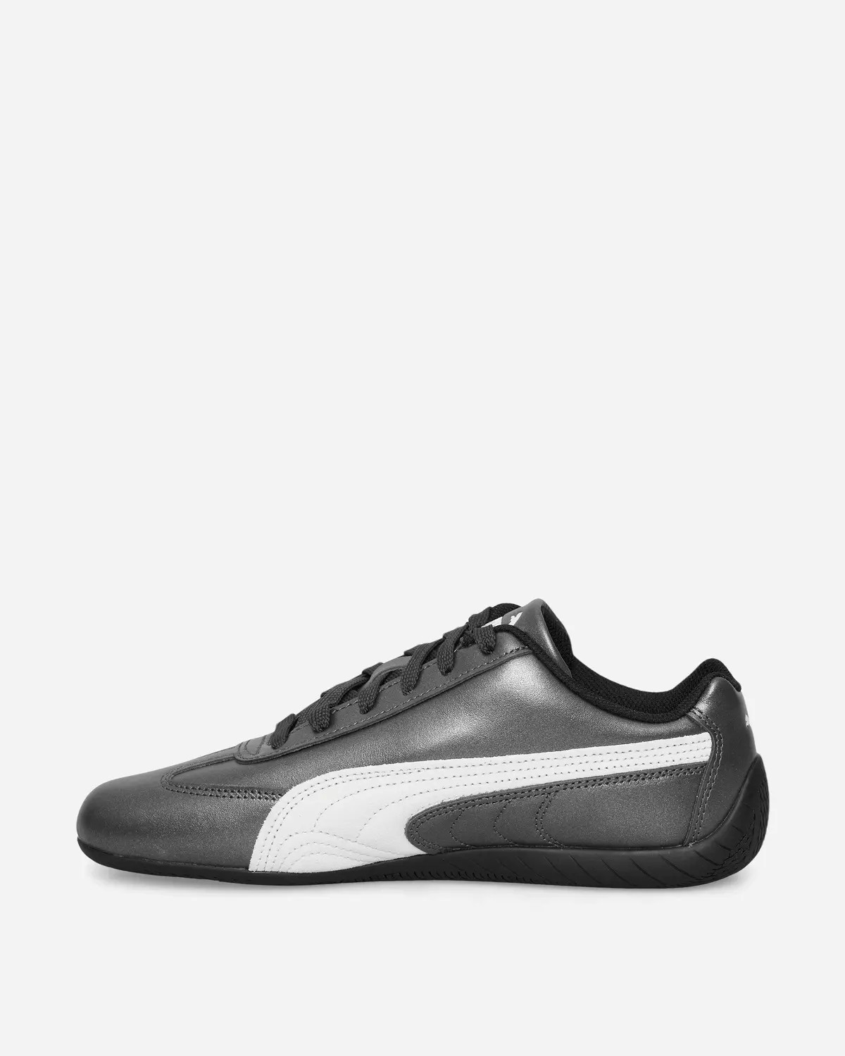 Speedcat Metallic Sneakers Black / Warm White 3