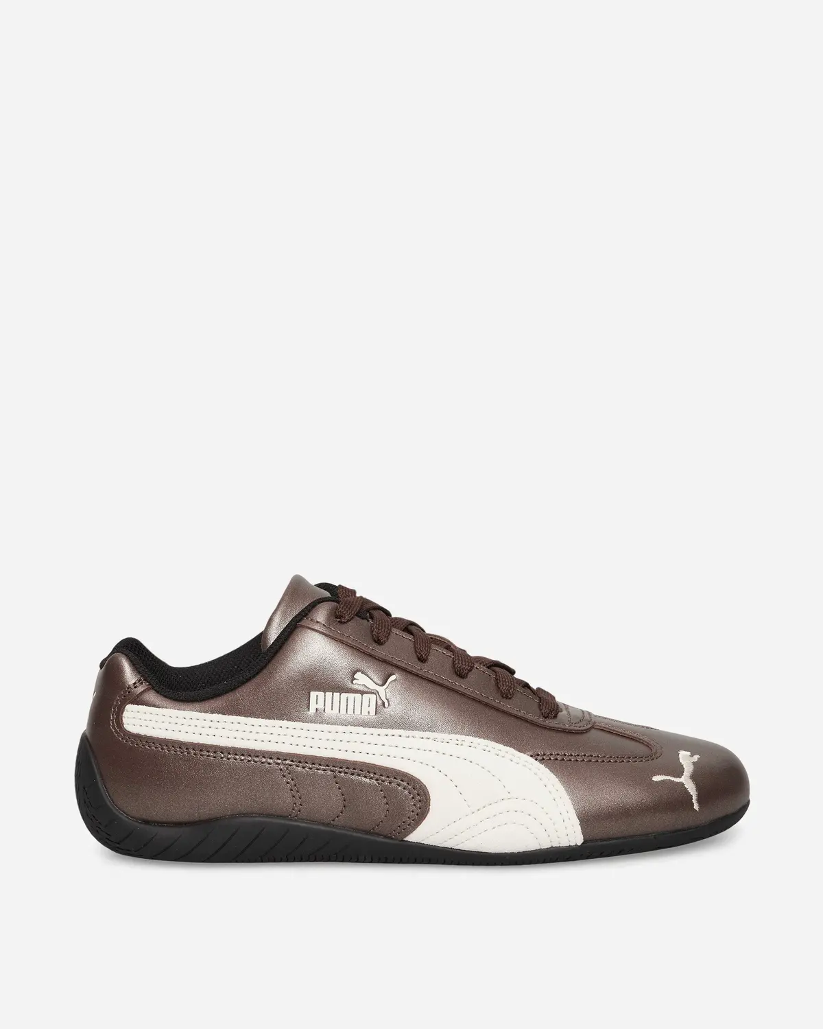 Speedcat Metallic Sneakers Warm Brown / Warm White 1