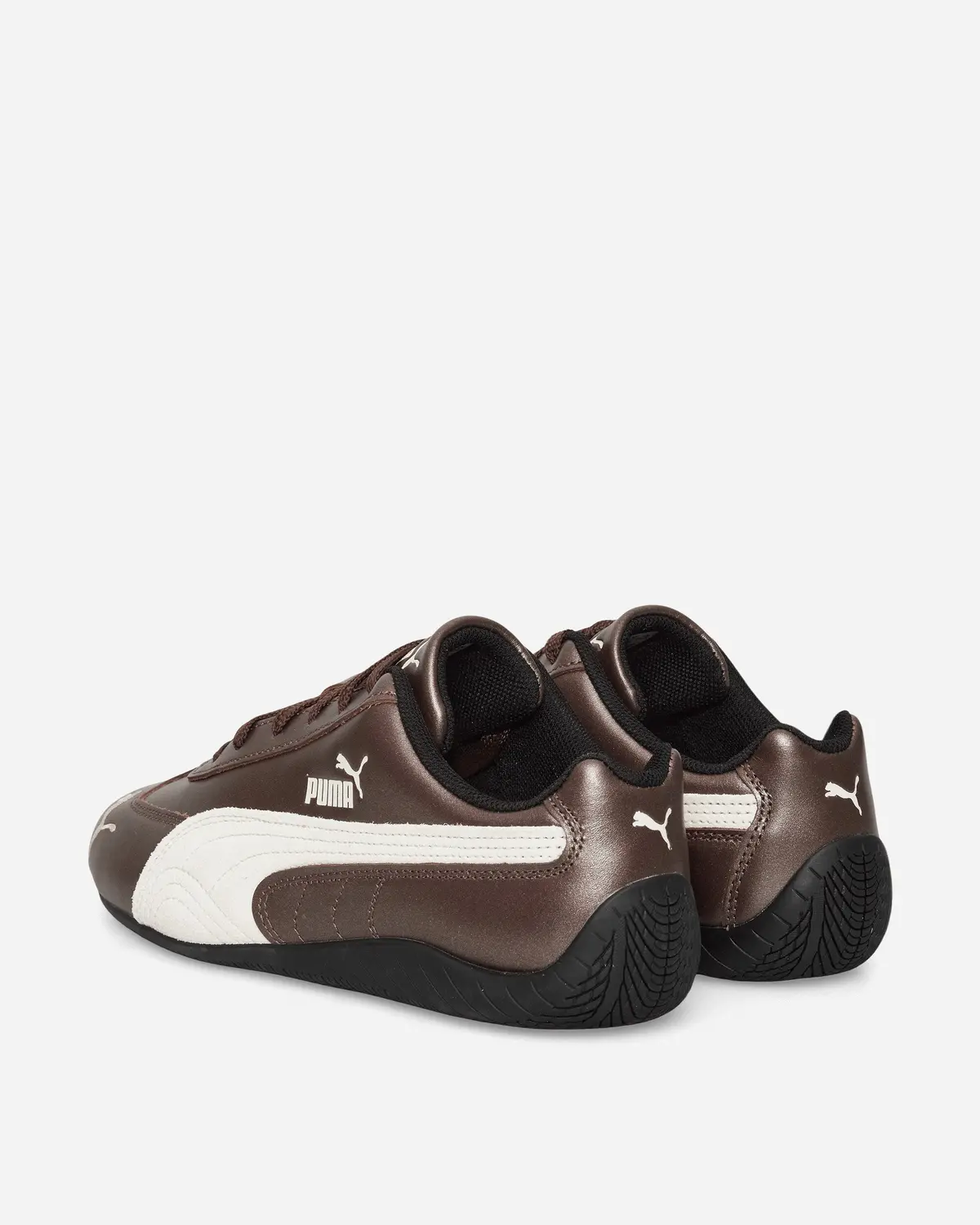 Speedcat Metallic Sneakers Warm Brown / Warm White 4