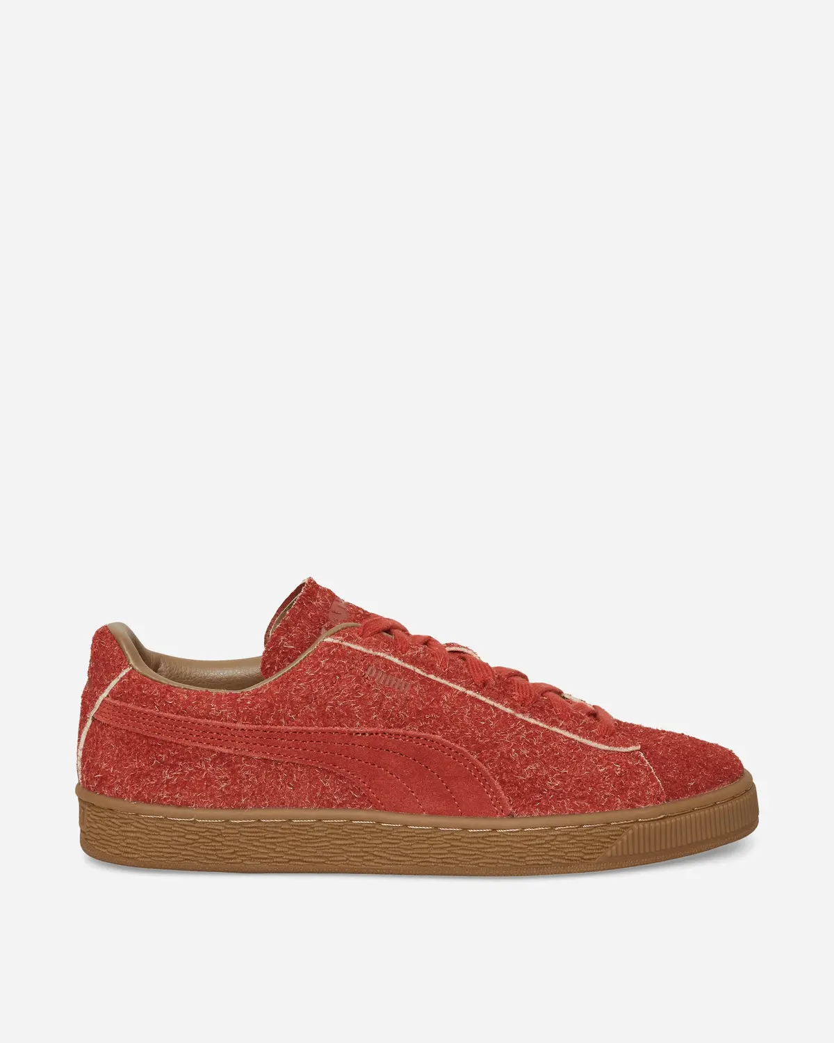 Daniëlle Cathari Suede Fuzzy Sneakers Mars Red 1