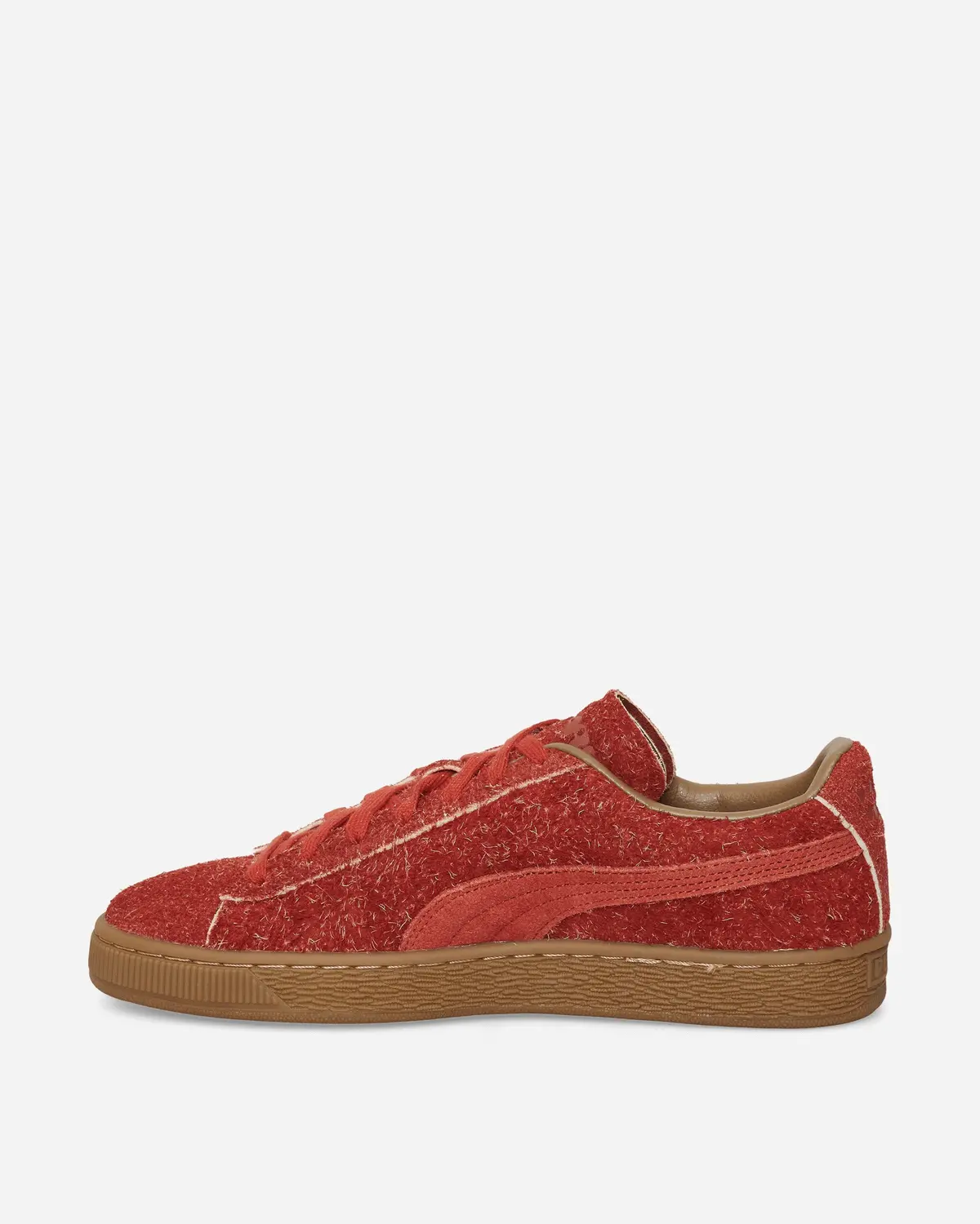 Daniëlle Cathari Suede Fuzzy Sneakers Mars Red 3