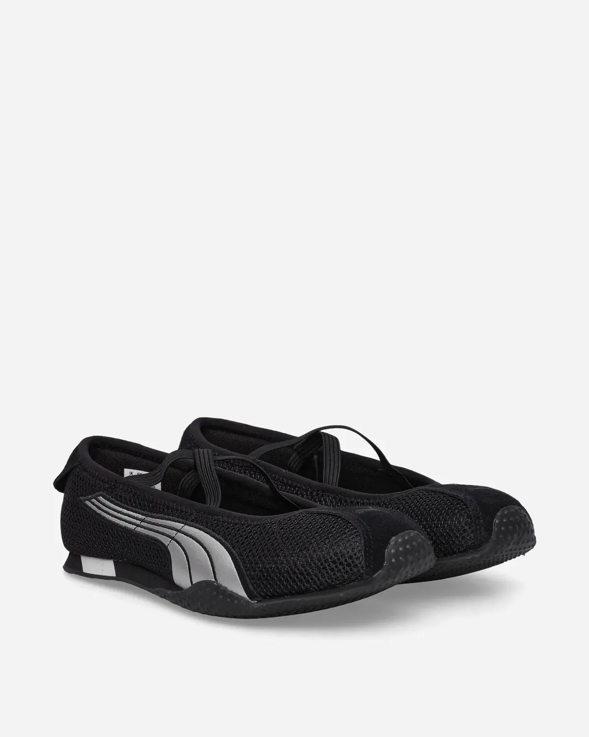 Women's H-Street Ballet Sneakers Black / Silver 2