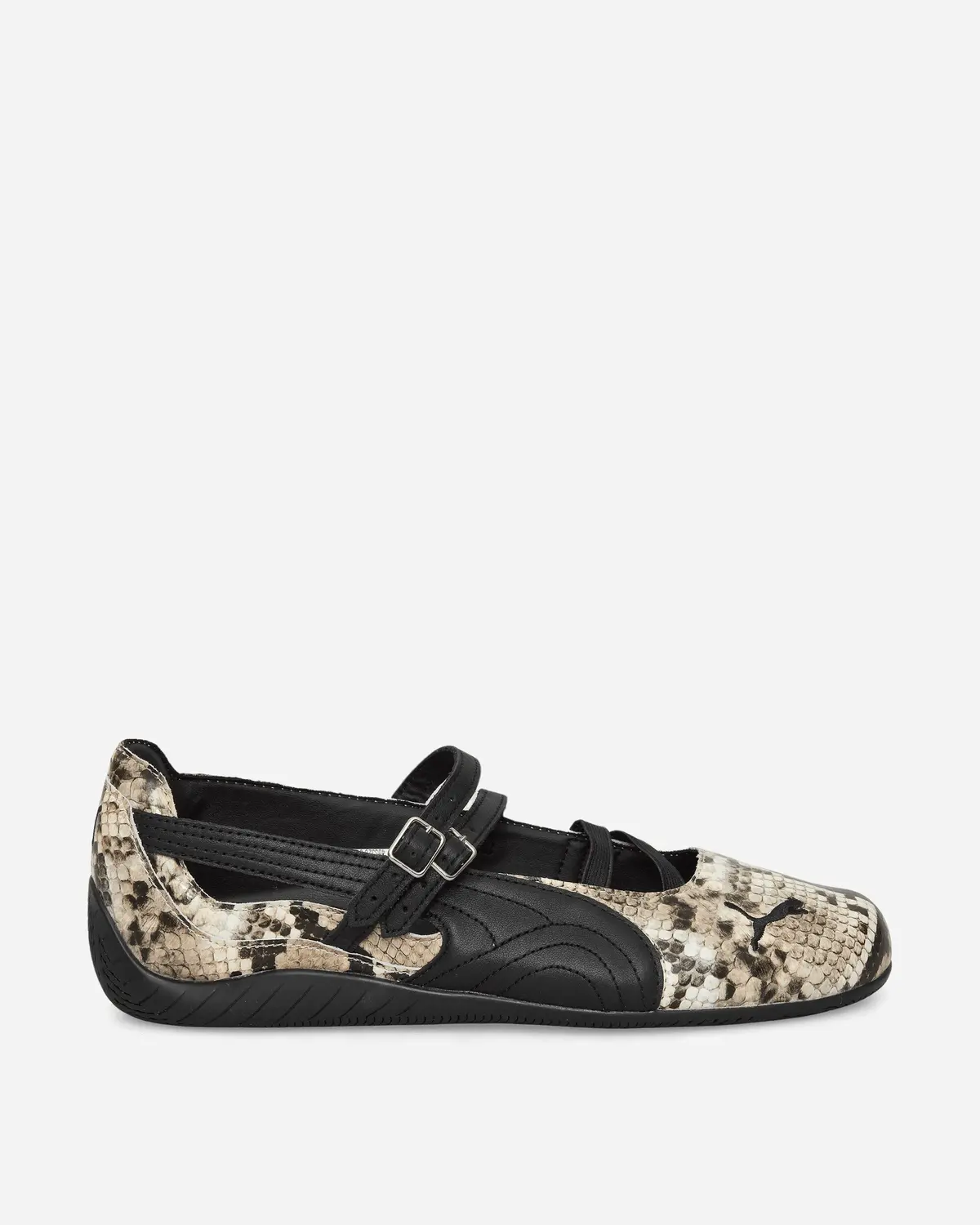 Women's Speedcat Ballet Snake Print Shoes Black / Vapor Gray 1