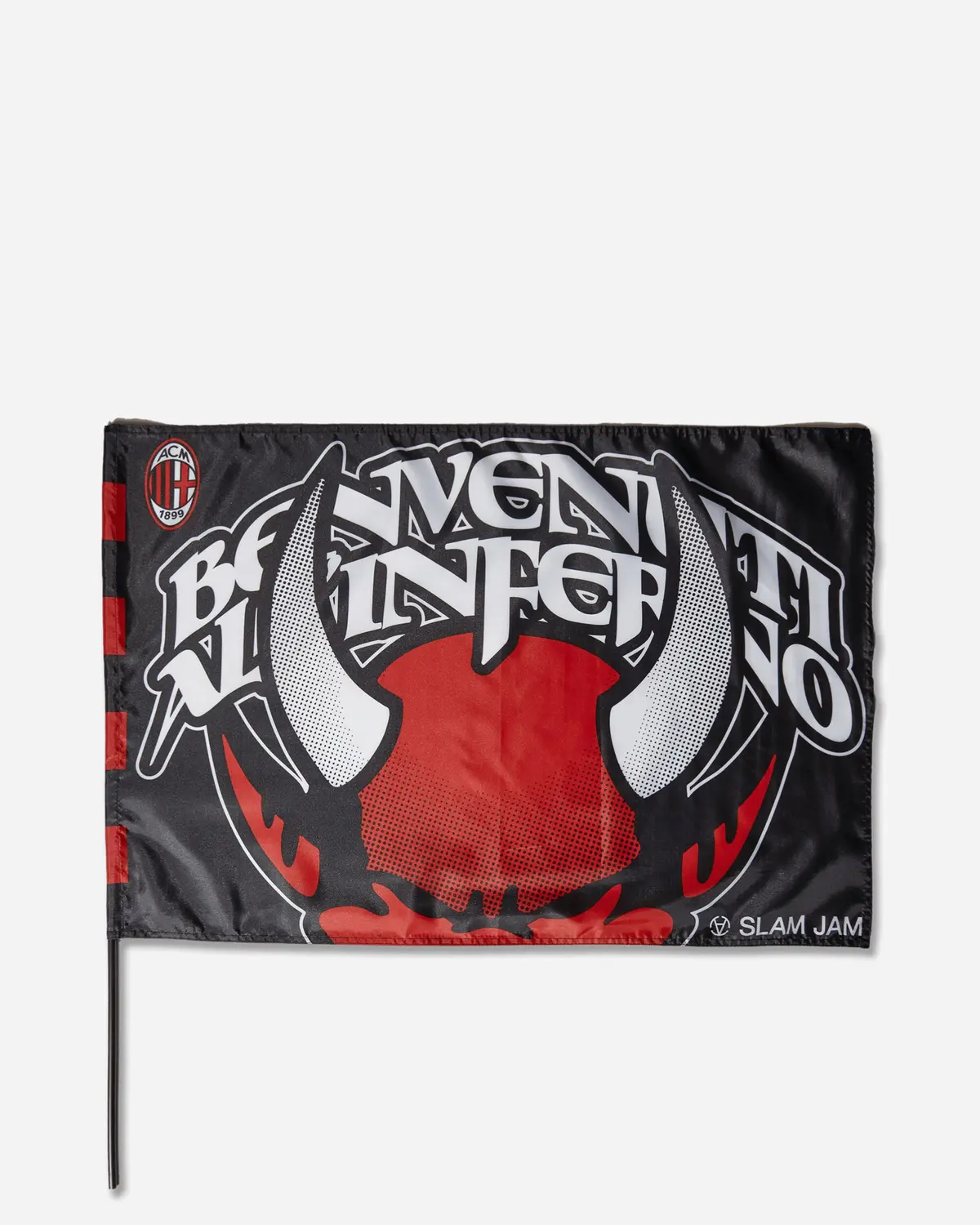 Ac Milan X Slam Jam Big Flag Black 1