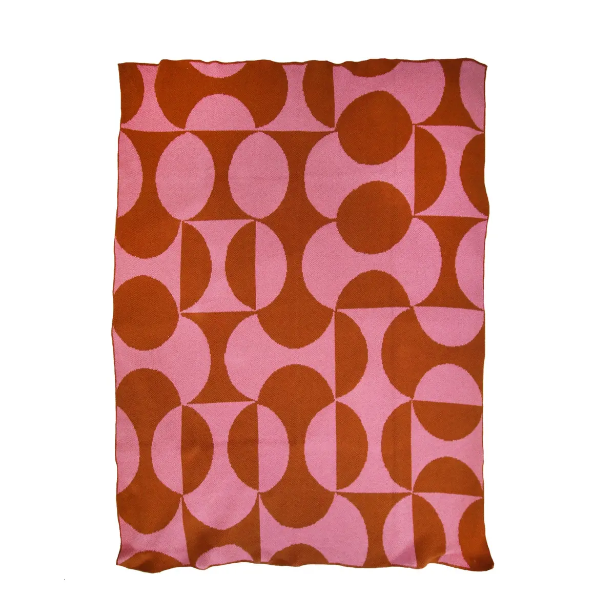 Puzzle Throw Blanket - Bubblegum 1