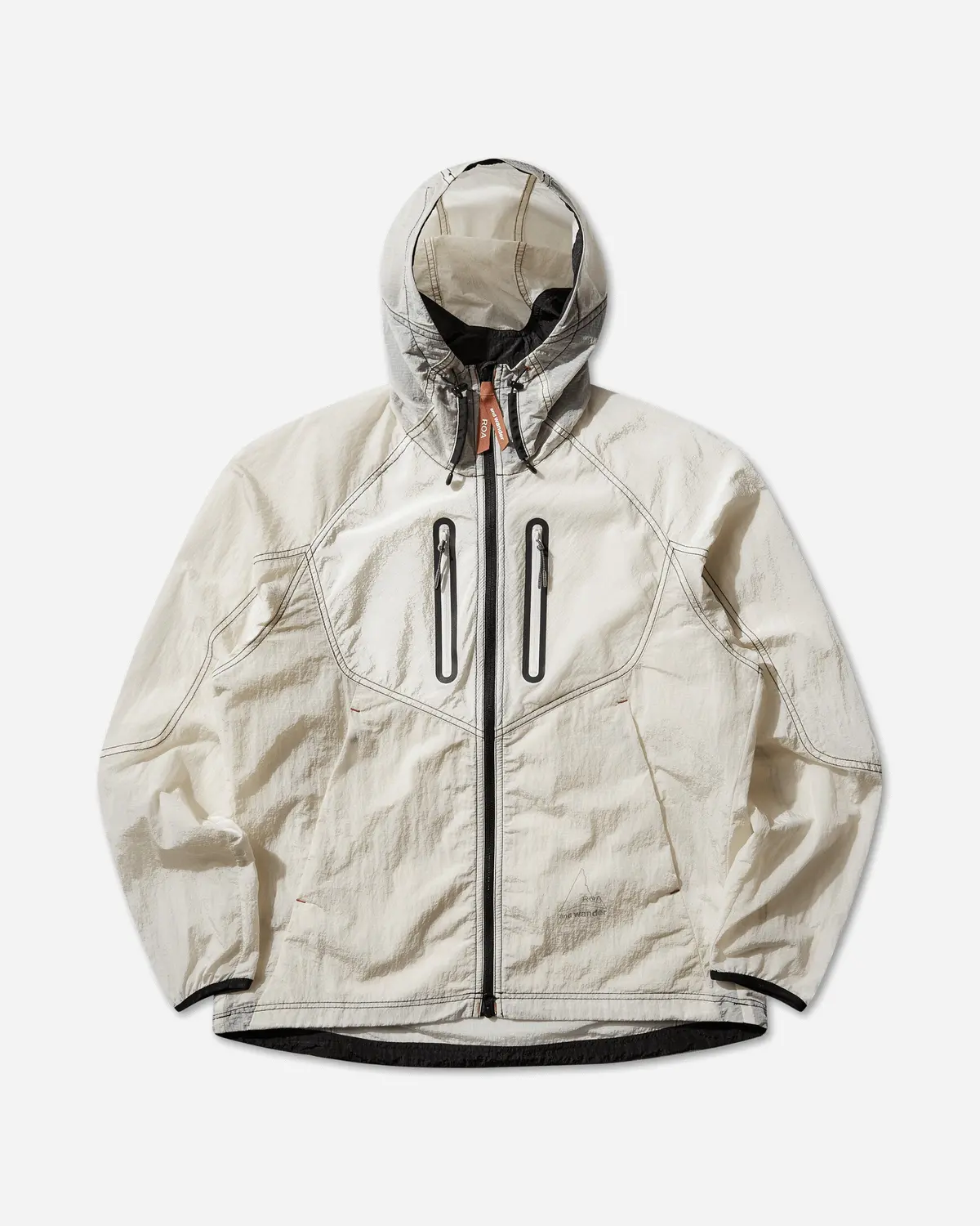 And Wander Ripstop Wind Jacket Off White 1