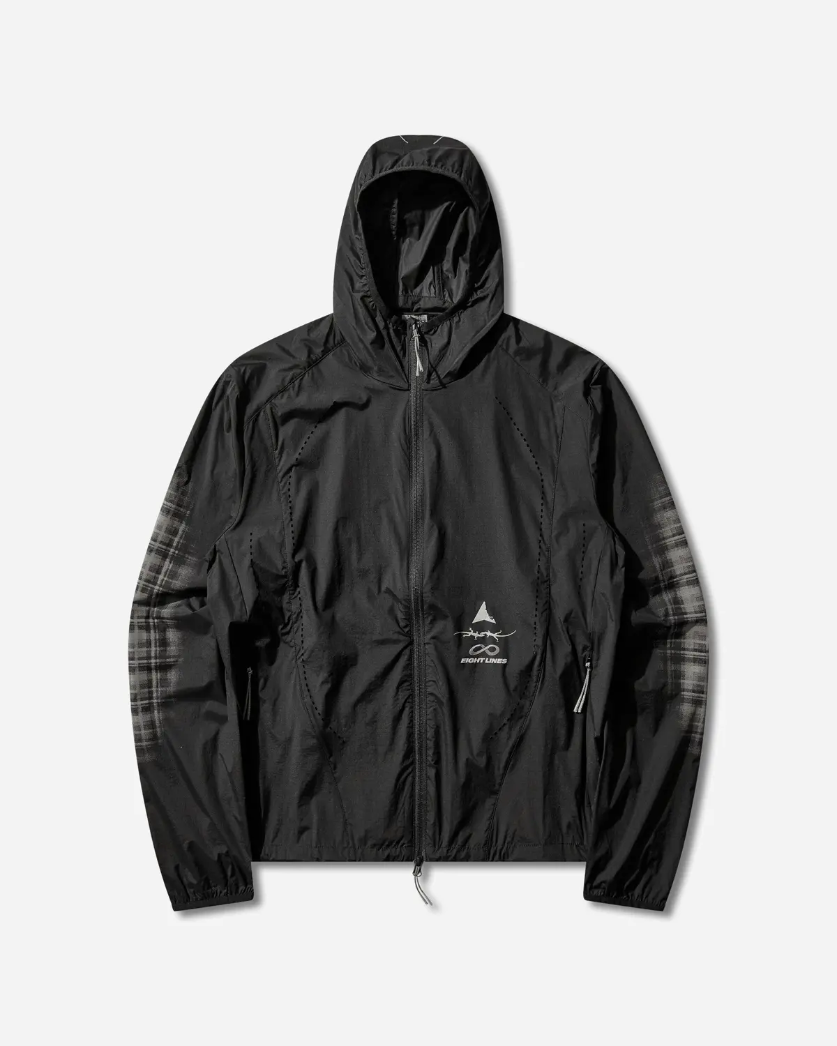 Eightlines Hue Packable Wind Jacket Black 1
