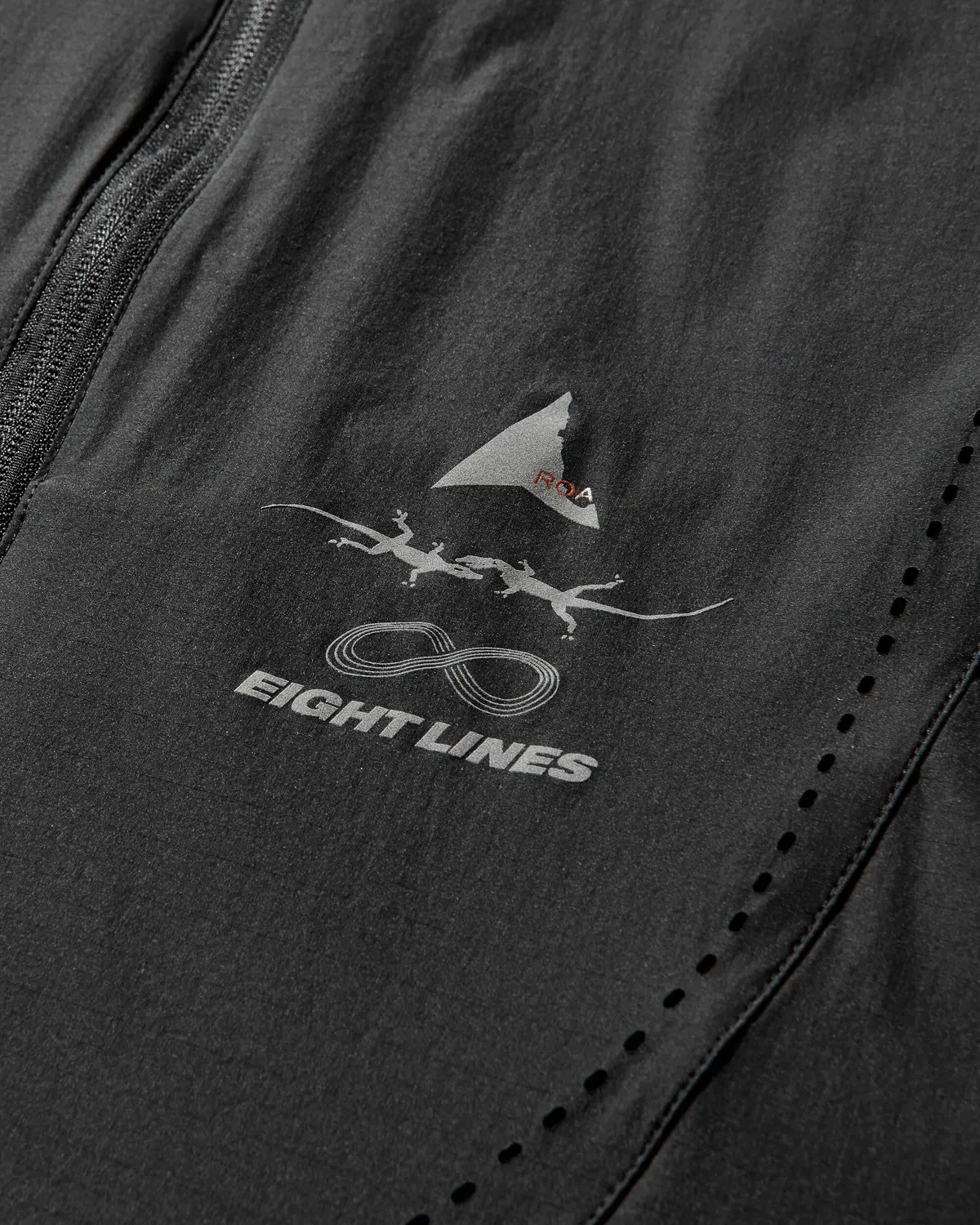 Eightlines Hue Packable Wind Jacket Black 3