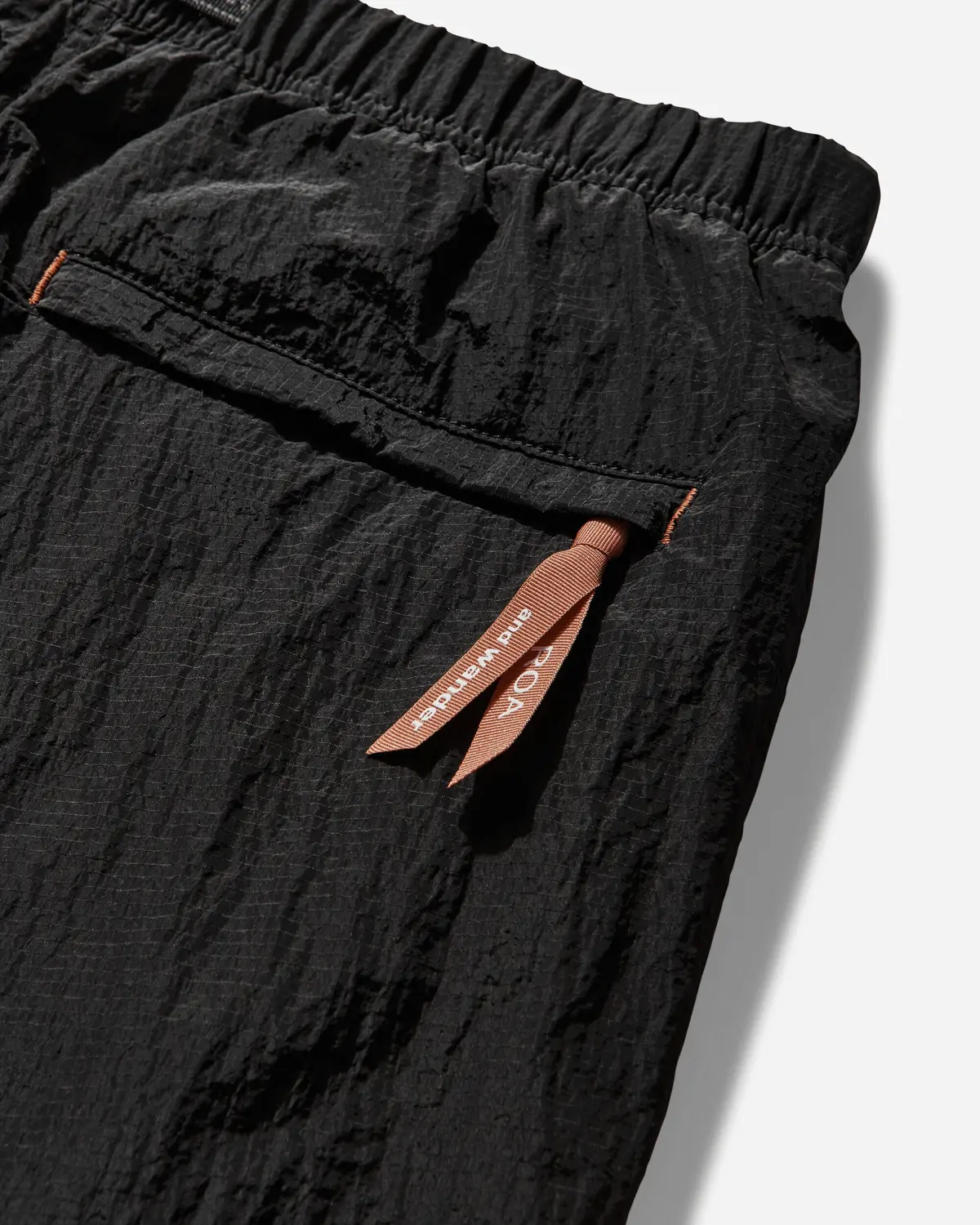 And Wander Ripstop Wind Short Pants Off White 4