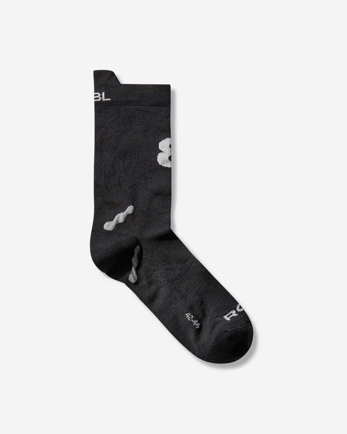 Eightlines Ryli Q-Skin Technical Crew Socks Black 1