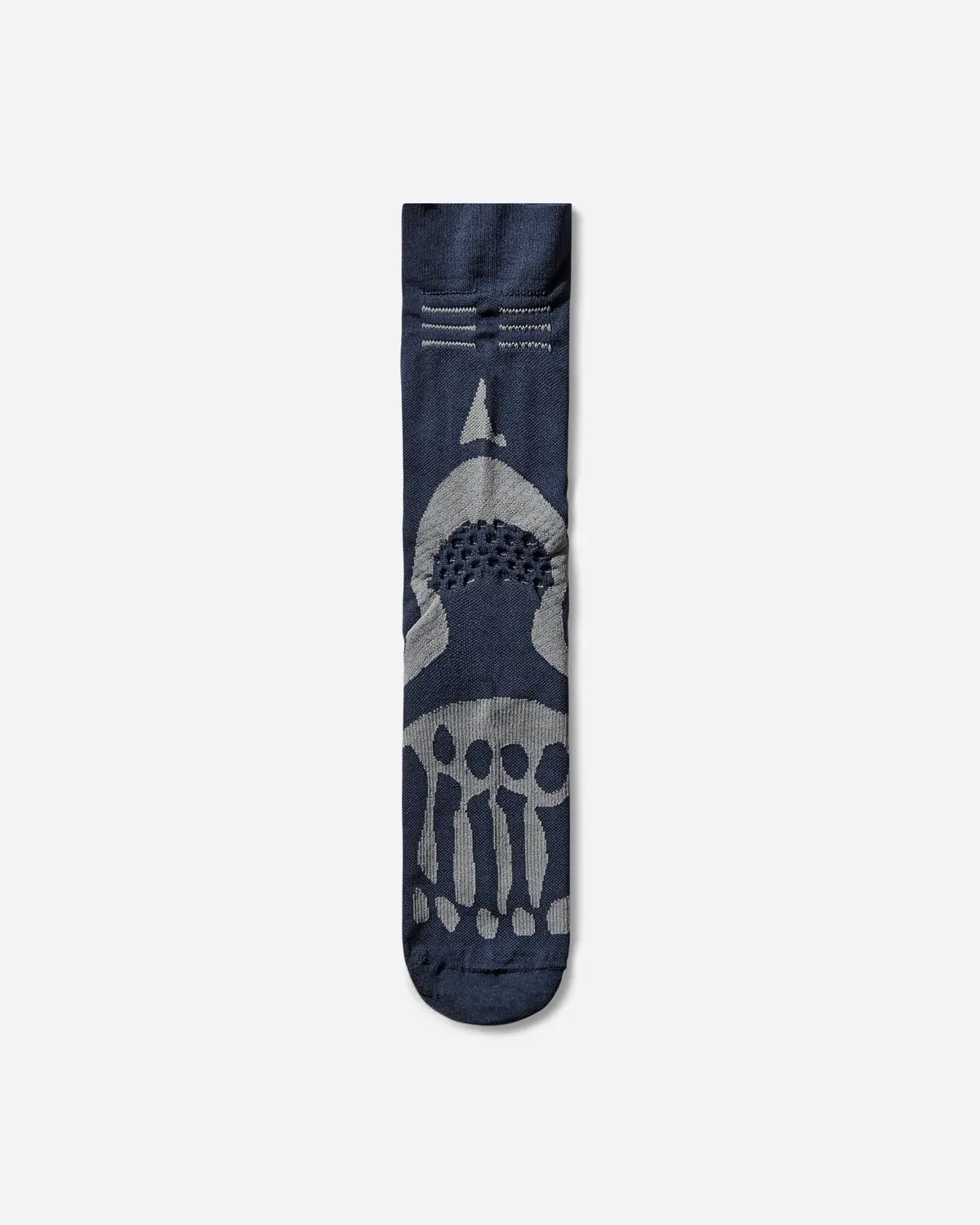 Mental Athletic Bones Mid Socks Purple 1