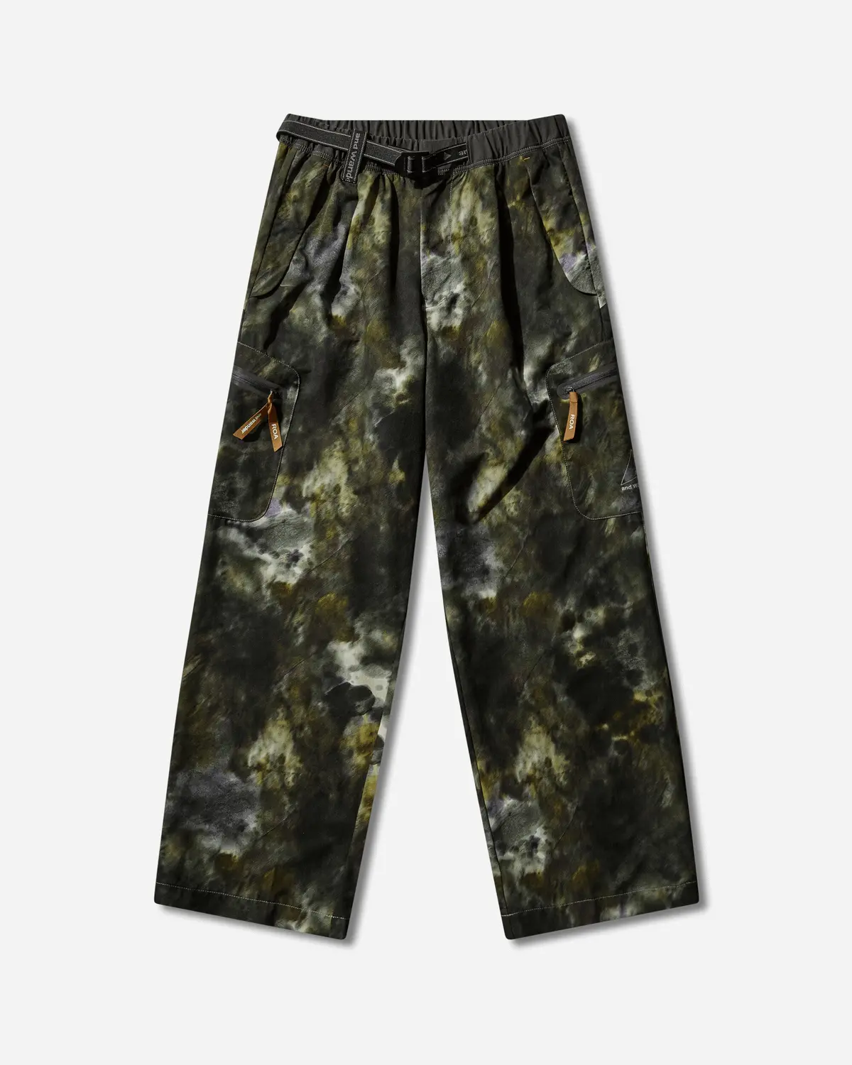 And Wander Printed Breathable Pants Camo 1