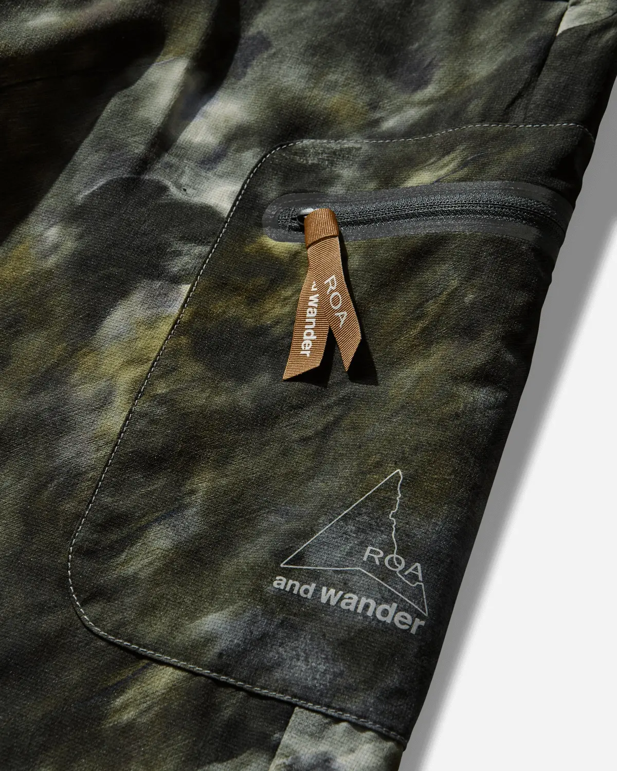 And Wander Printed Breathable Pants Camo 4