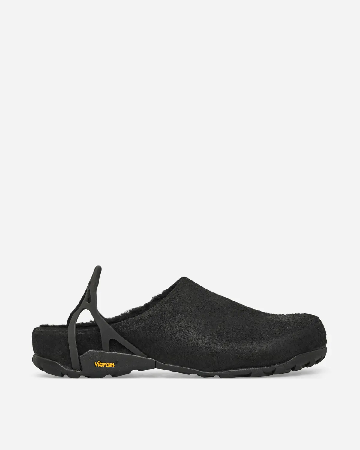 Fedaia Sherpa Mules Black 1