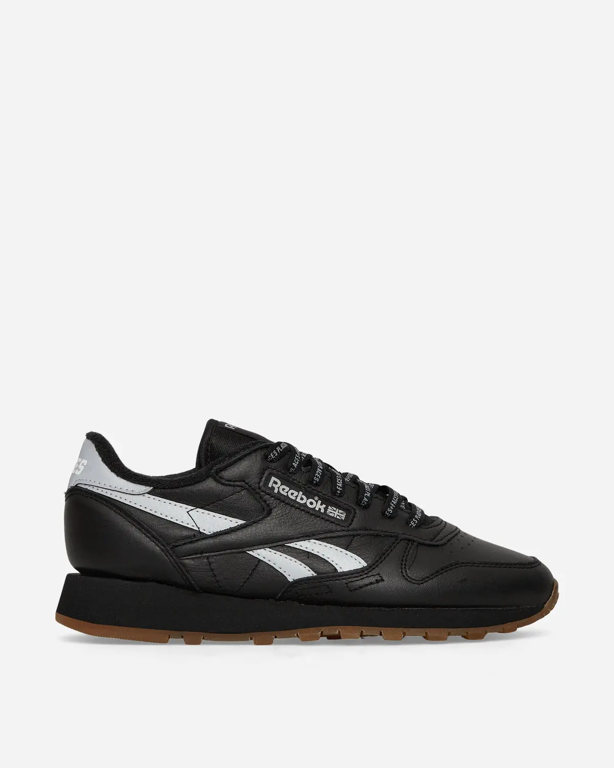 Places+Faces Classic Leather Sneakers Black / Silver 1