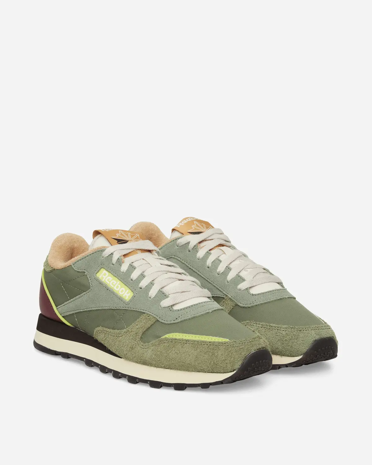 Classic Leather Premium Sneakers Grit Green 2