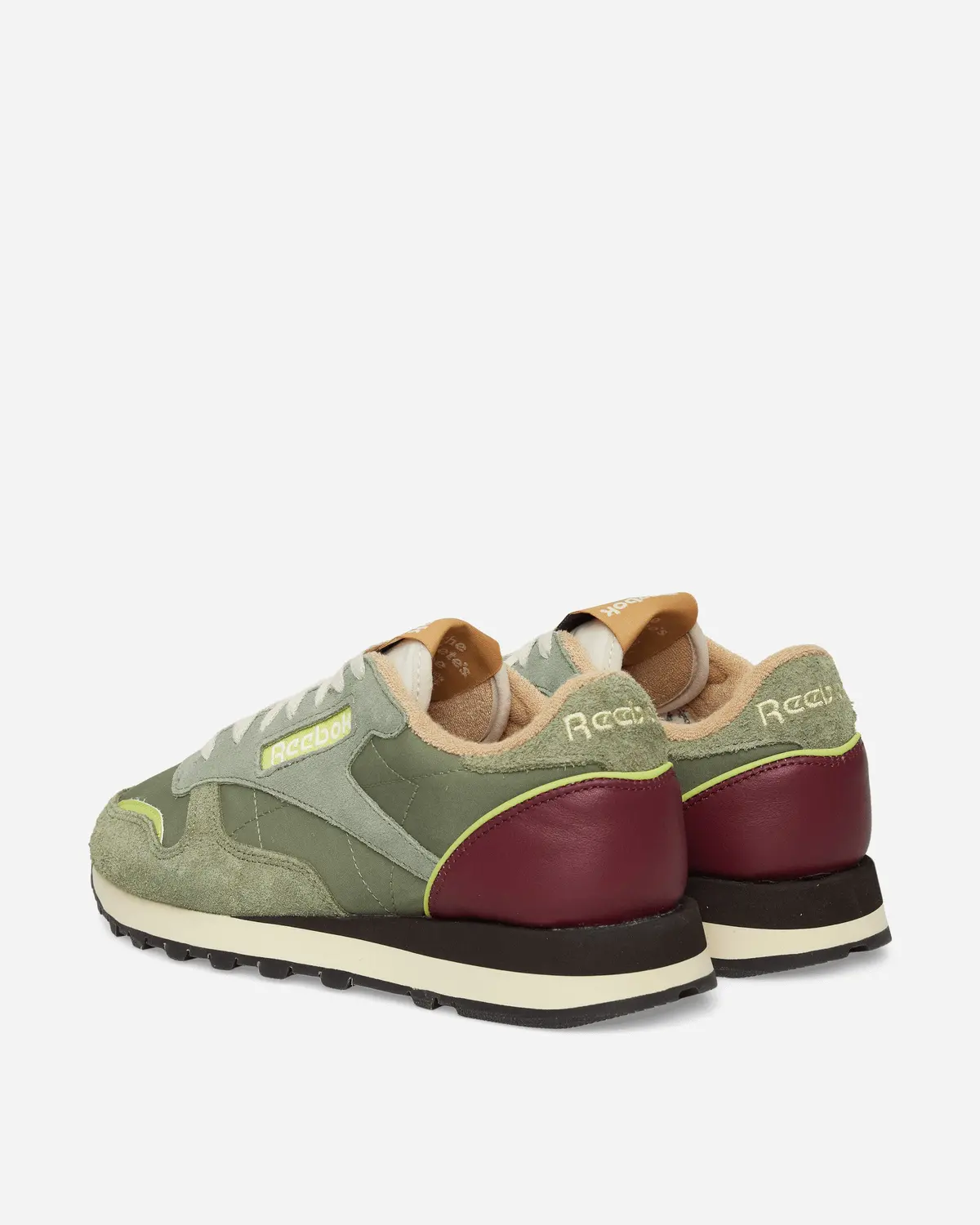 Classic Leather Premium Sneakers Grit Green 4