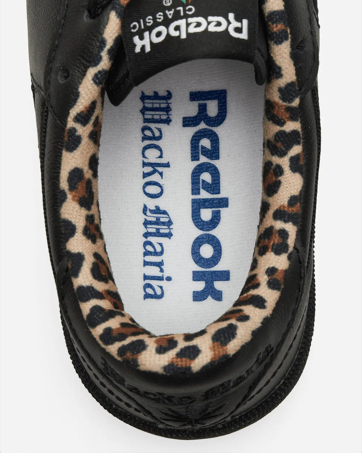 Wacko Maria Club C 85 Vintage Sneakers Black / Leopard 6