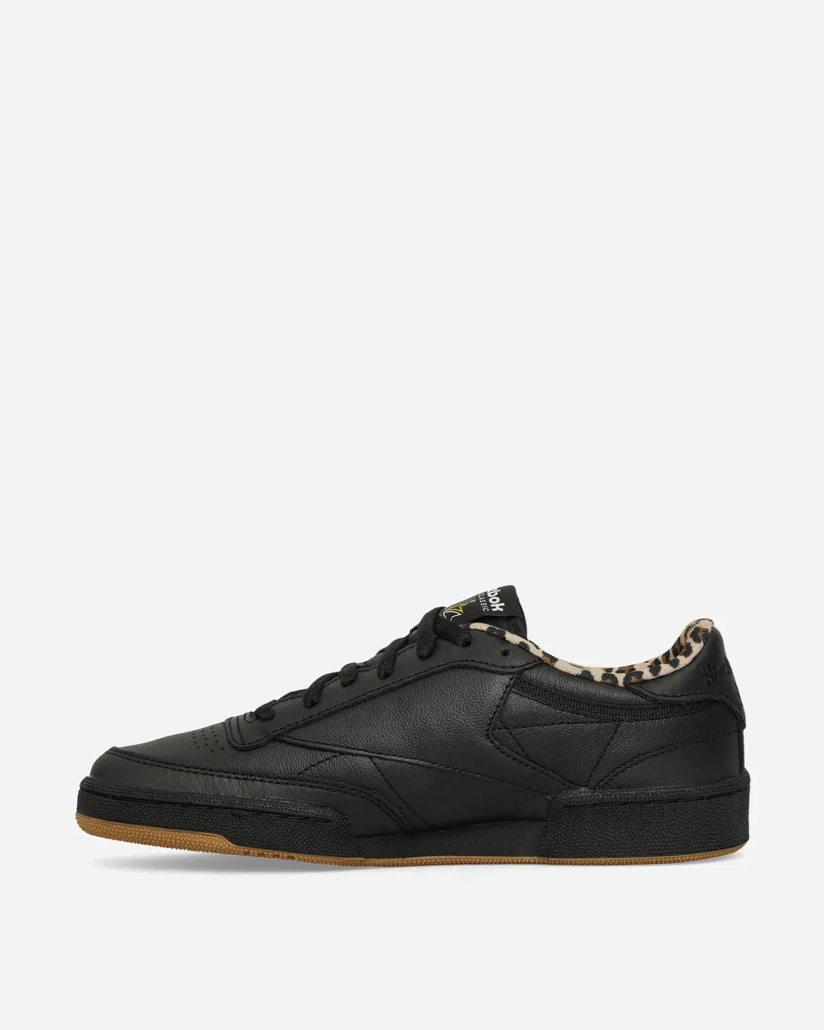 Wacko Maria Club C 85 Vintage Sneakers Black / Leopard 3