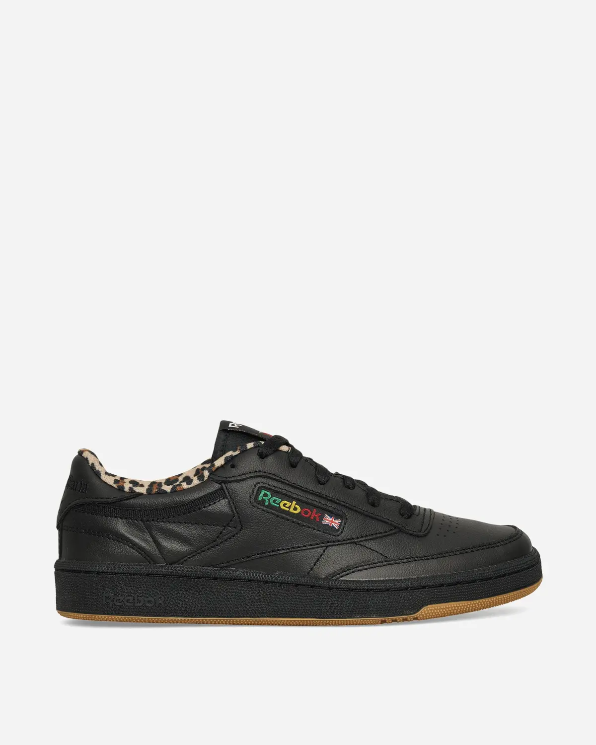 Wacko Maria Club C 85 Vintage Sneakers Black / Leopard 1