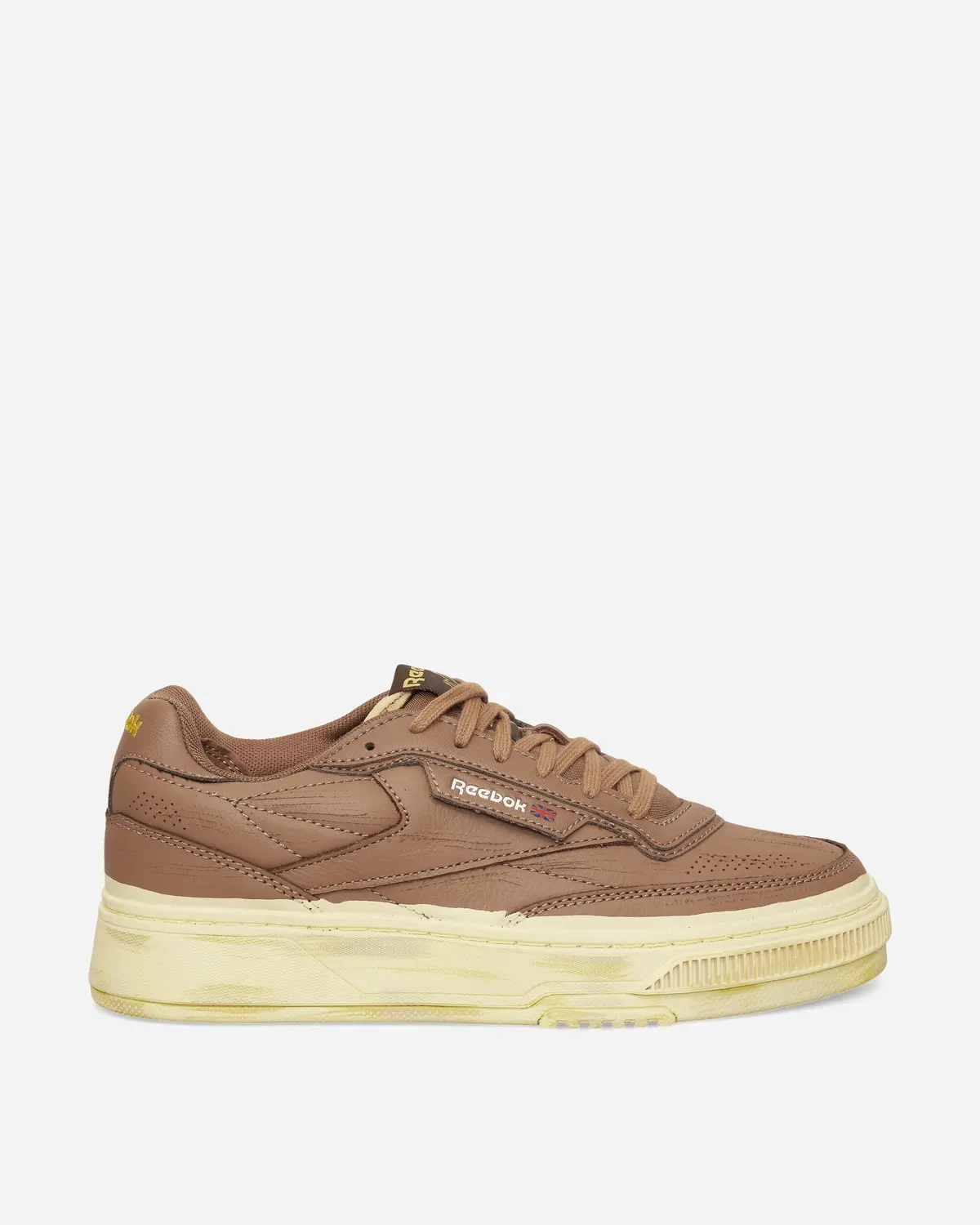 Club C Ltd Sneakers Painted Brown 1
