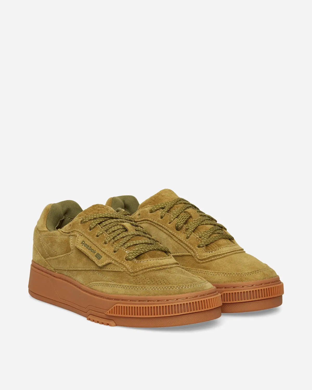 Club C Ltd Sneakers Olive Green Suede 2