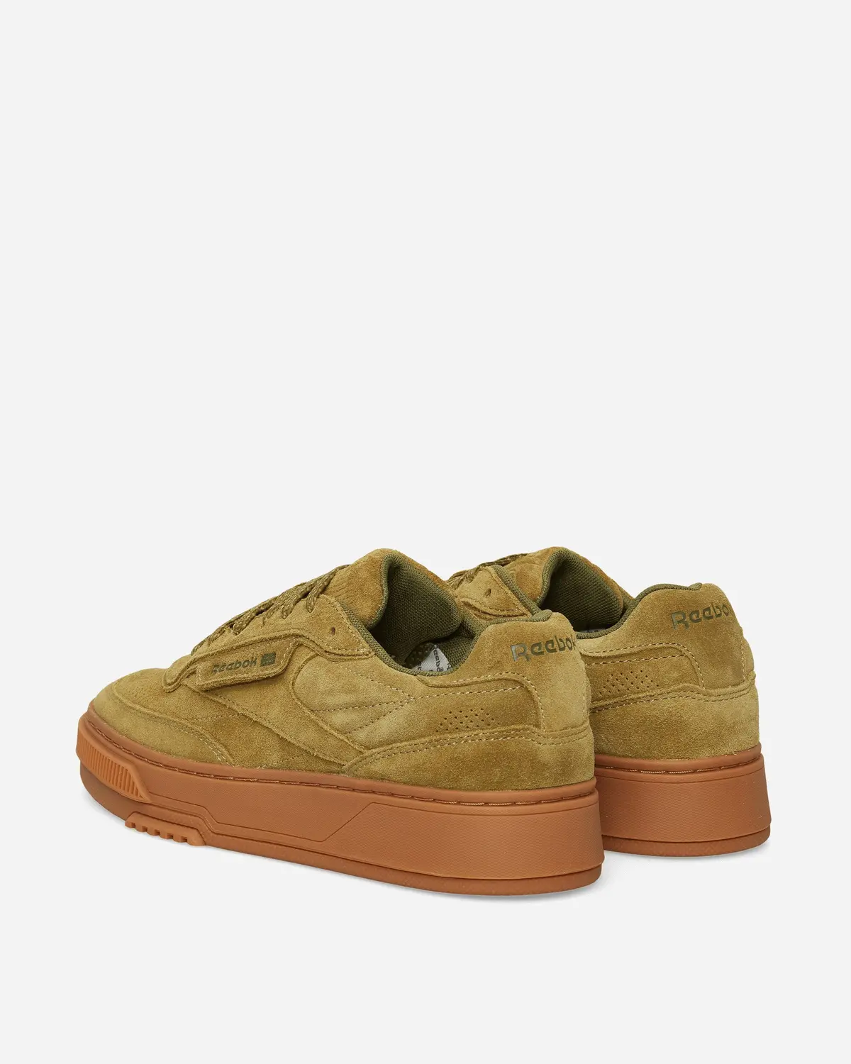 Club C Ltd Sneakers Olive Green Suede 4