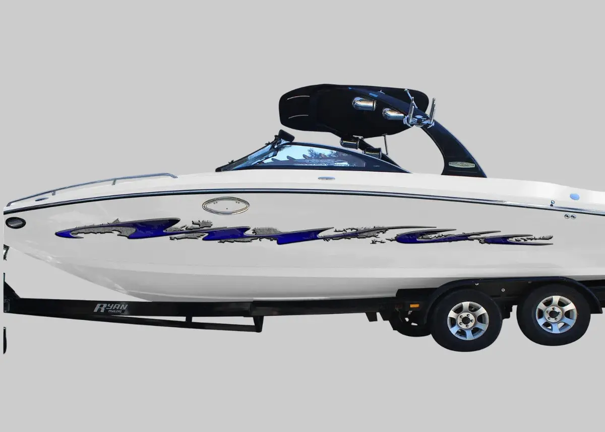 Riptide Stripes Vinyl Graphic Decals For Boat 1