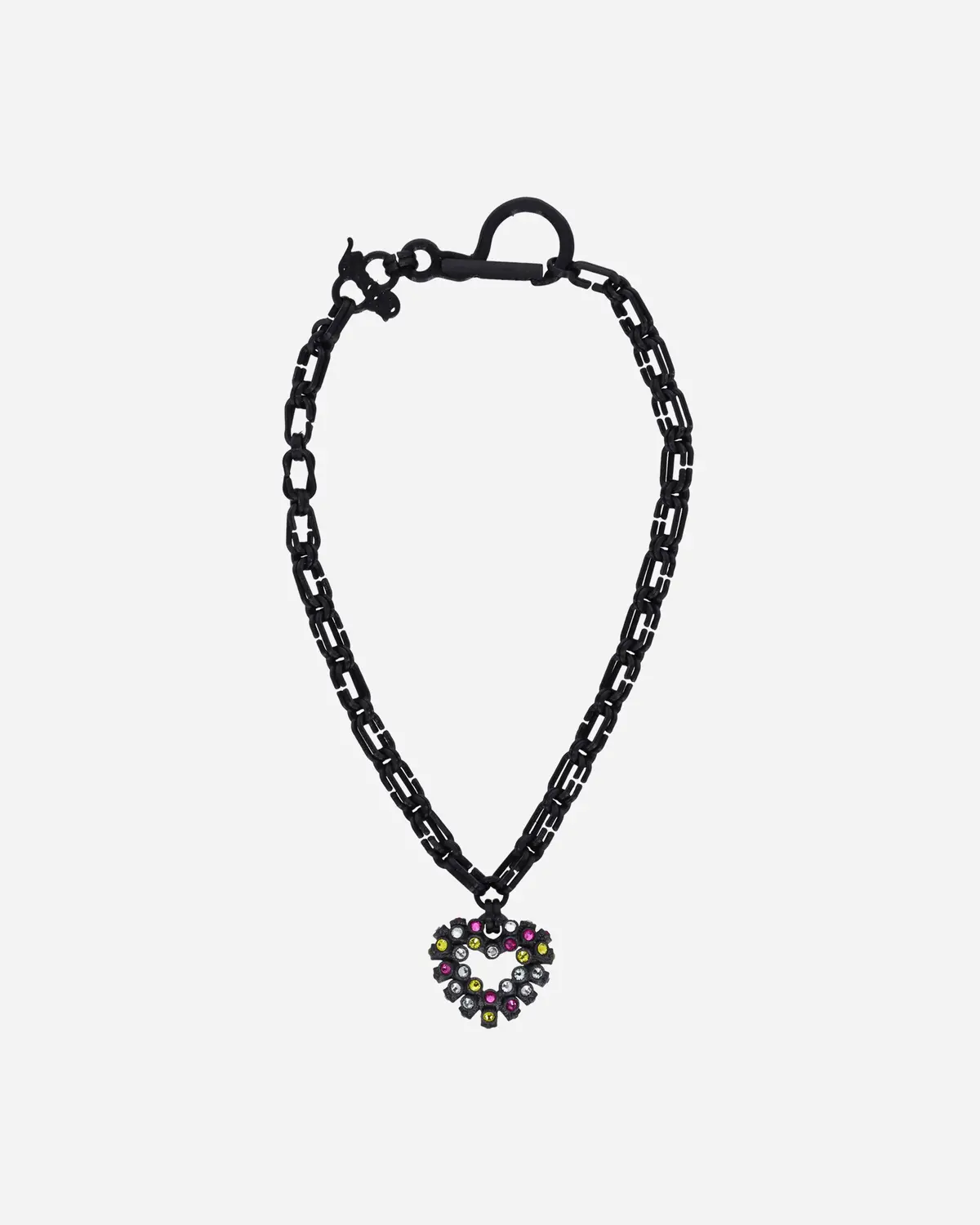 Crush Pendant Necklace Black 1