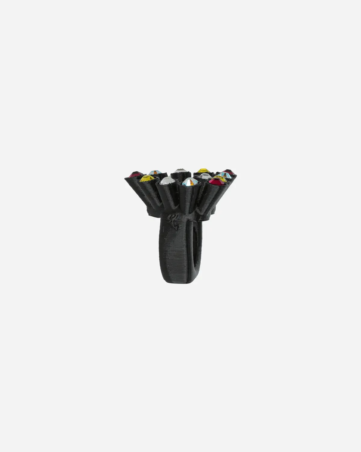 Single Luv Ring Black 3