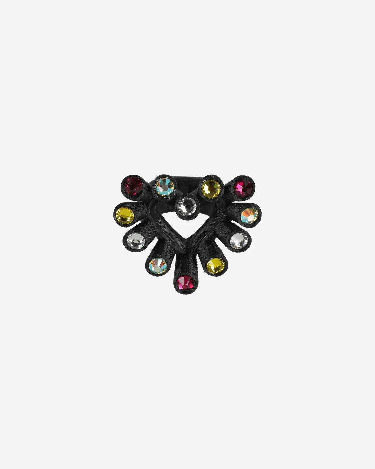 Single Luv Ring Black 2