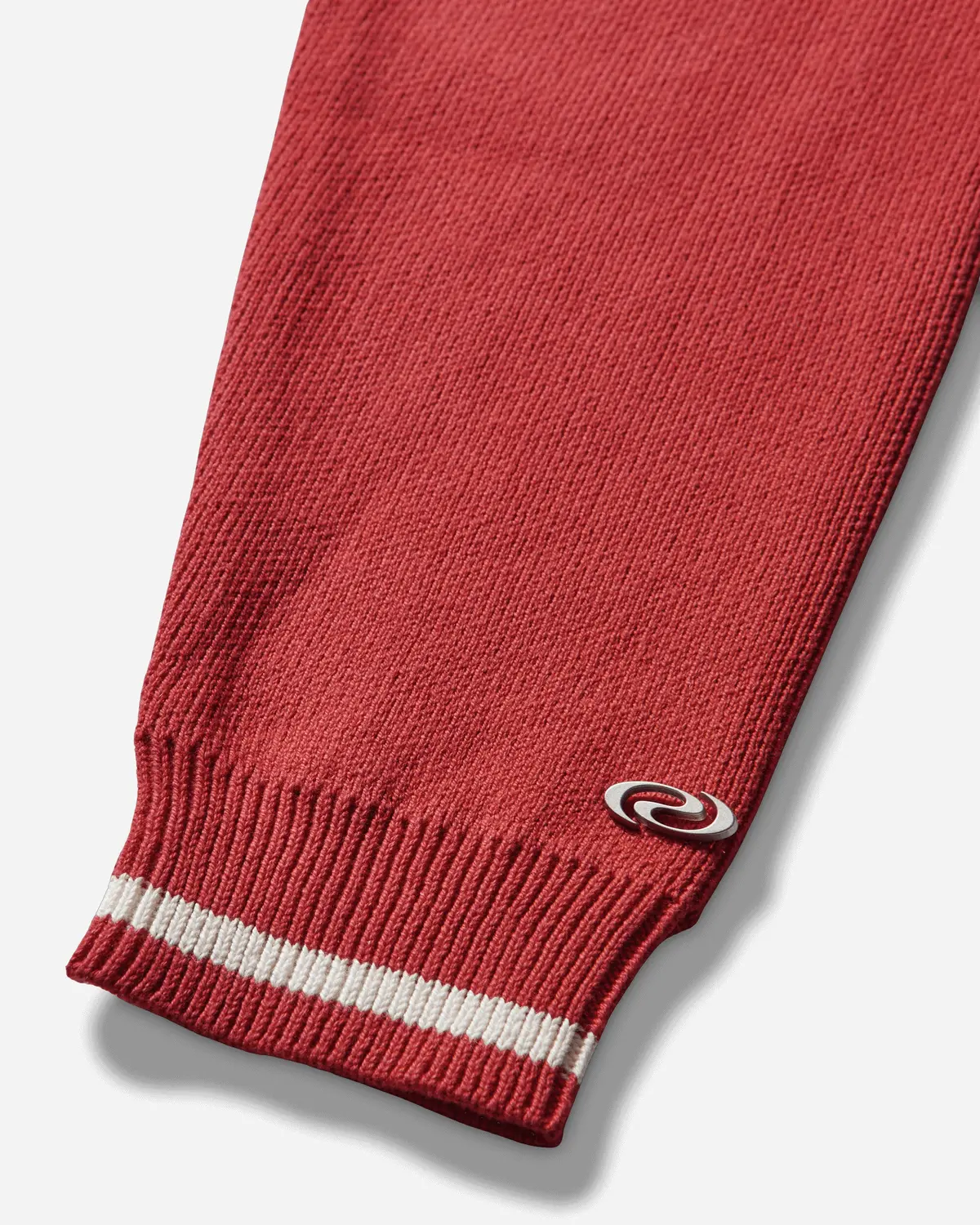 Women's Keatonrs Knit Zip Sweater Red 3
