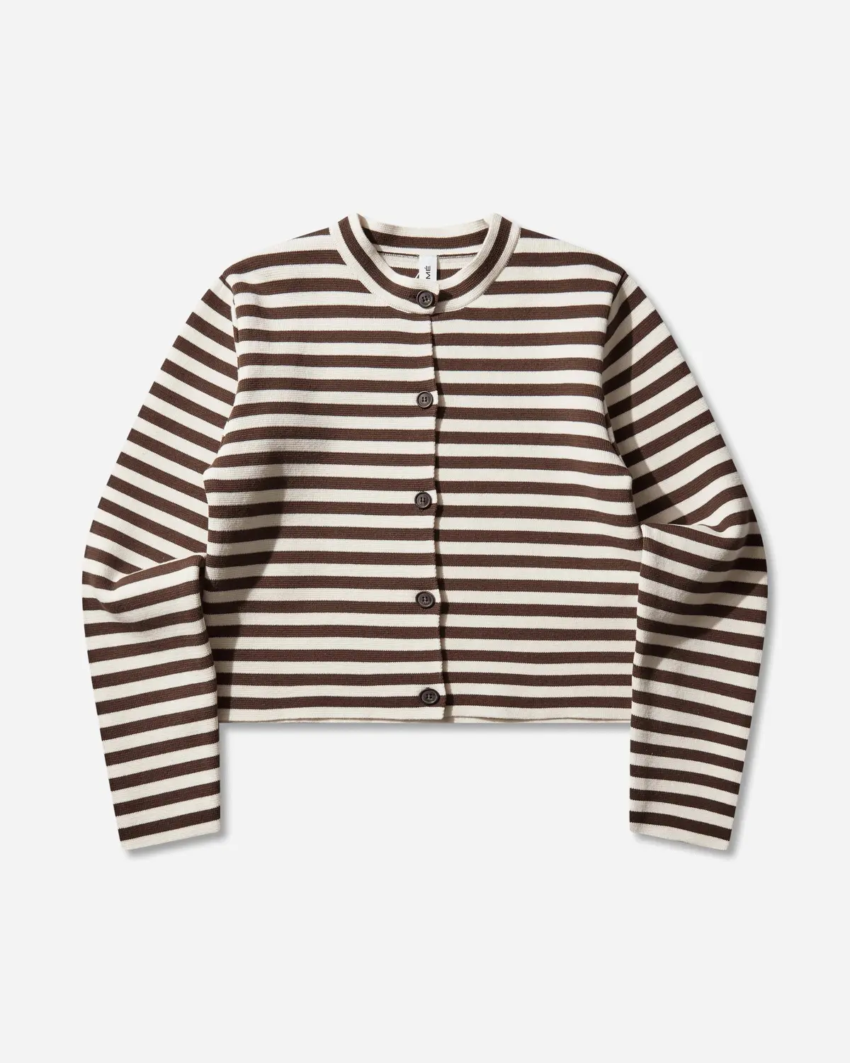 Women's Kodyrs Knit Cardigan Creme Stripe 1