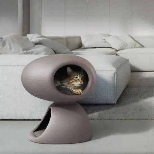 Qeeboo Cat Cave Con Tiragraffi 2