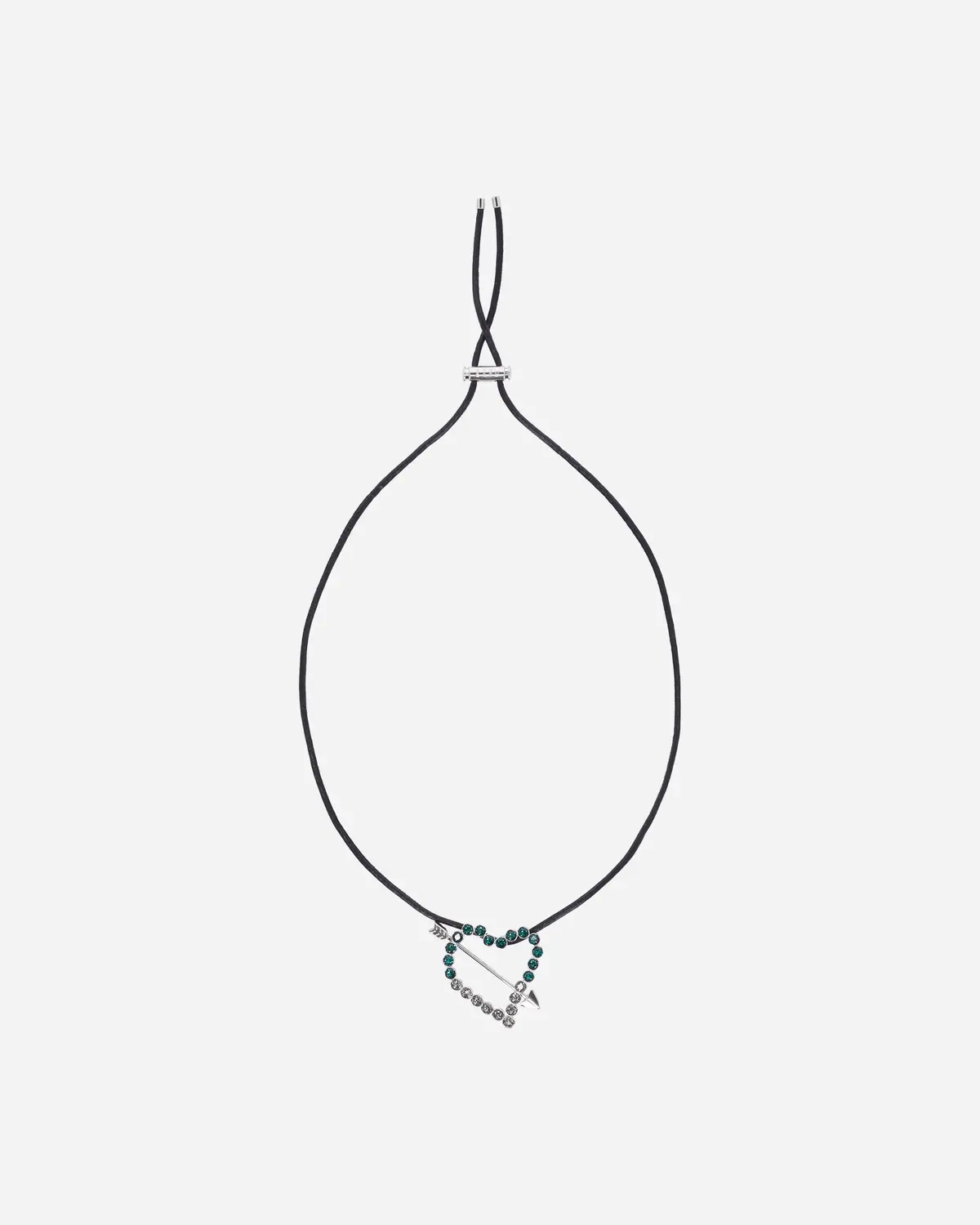 Cupido Necklace Crystal / Green 1