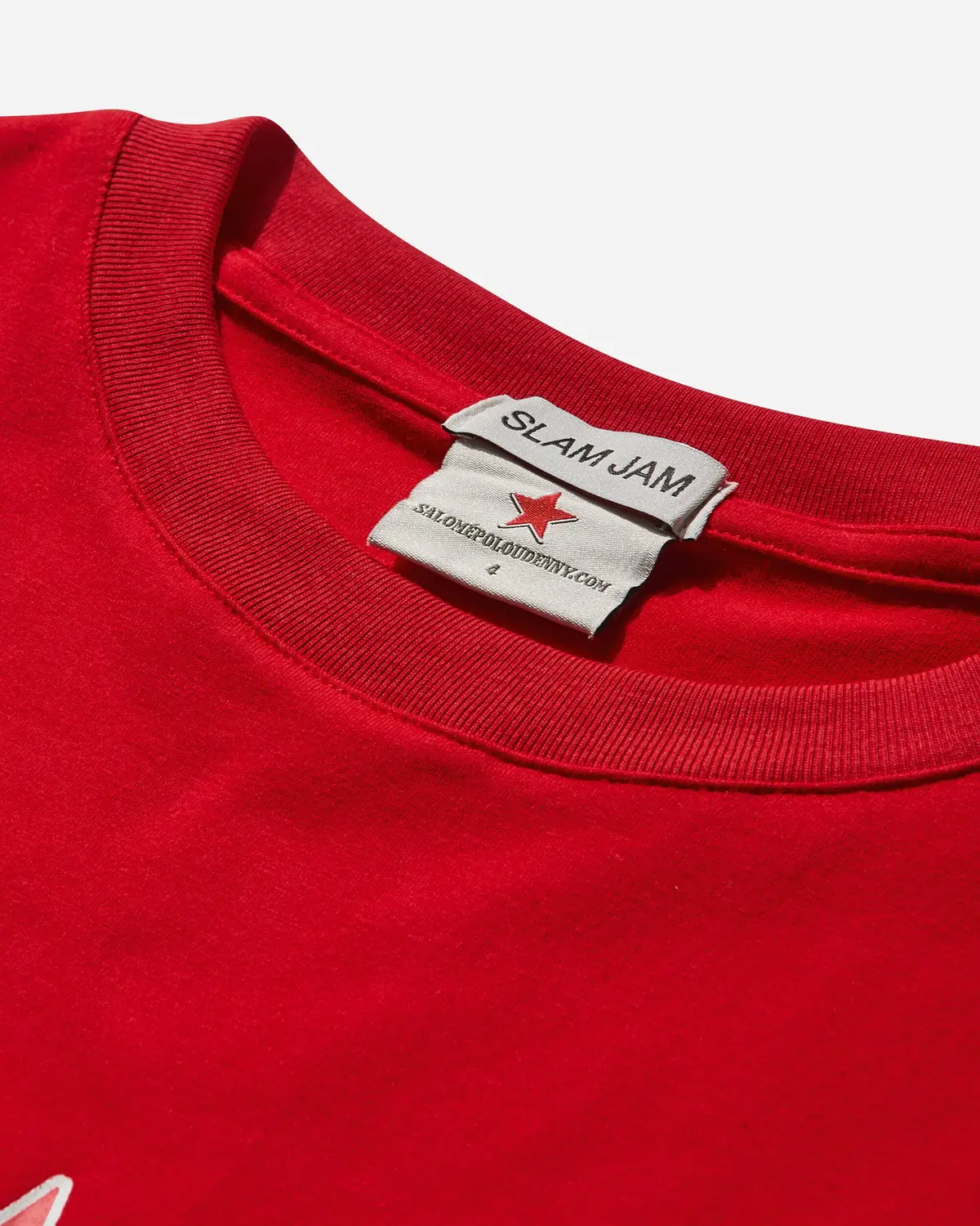 Slam Jam Masturbate T-Shirt Red 4
