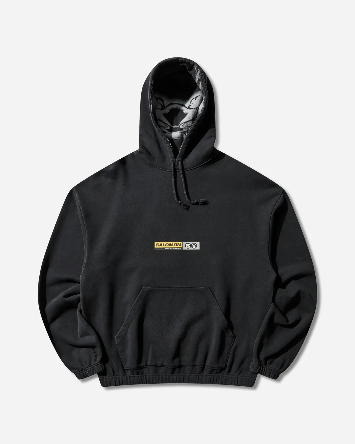 Slam Jam Hoodie Deep Black / White 1