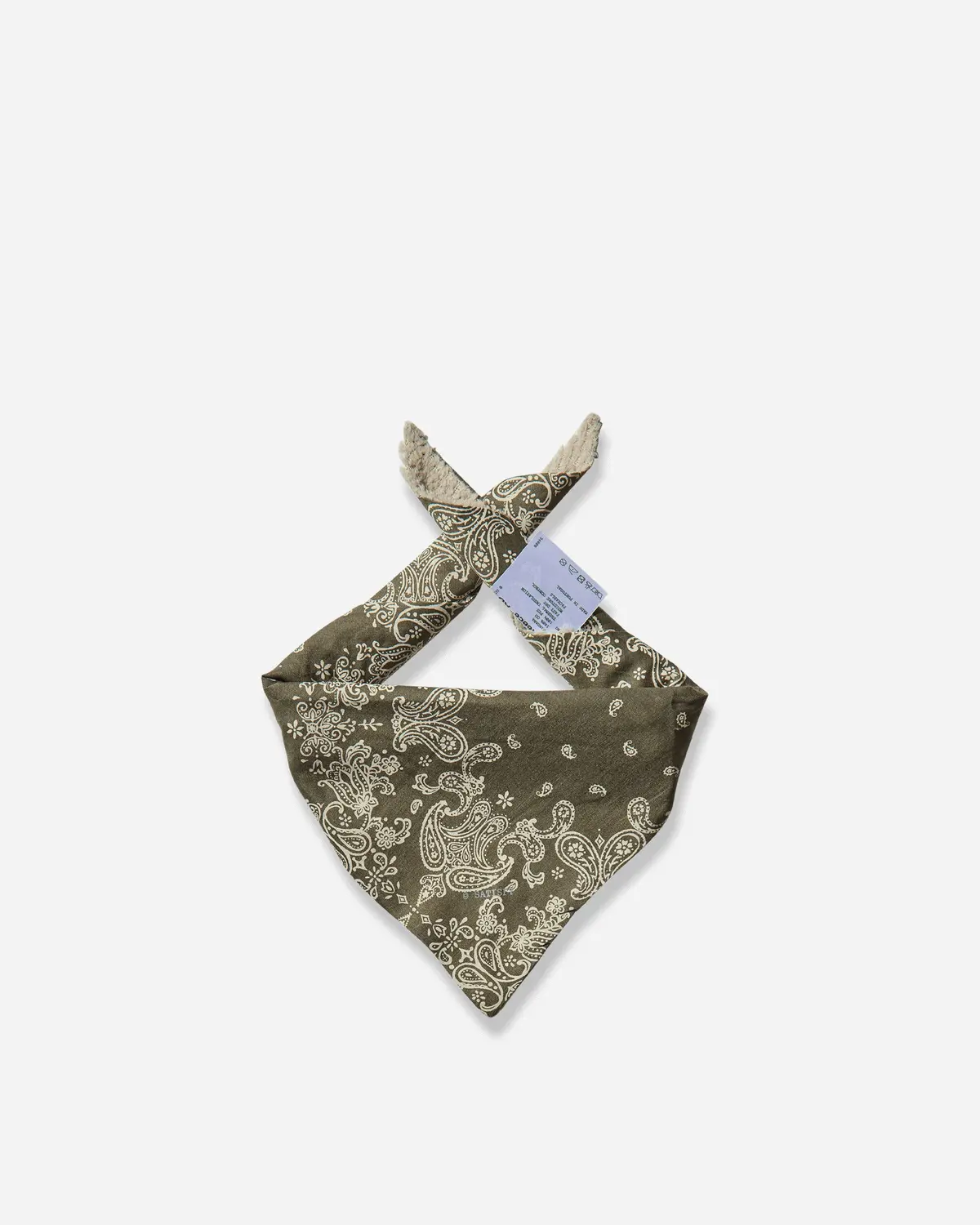 Fuzzfleece Ad Bandana Khaki 1