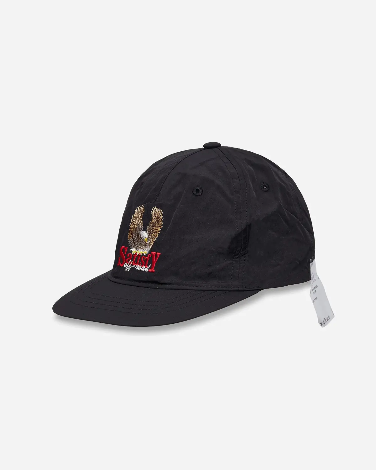 Flitesilk 5‑Panel Pinch Cap Black Eagle 2