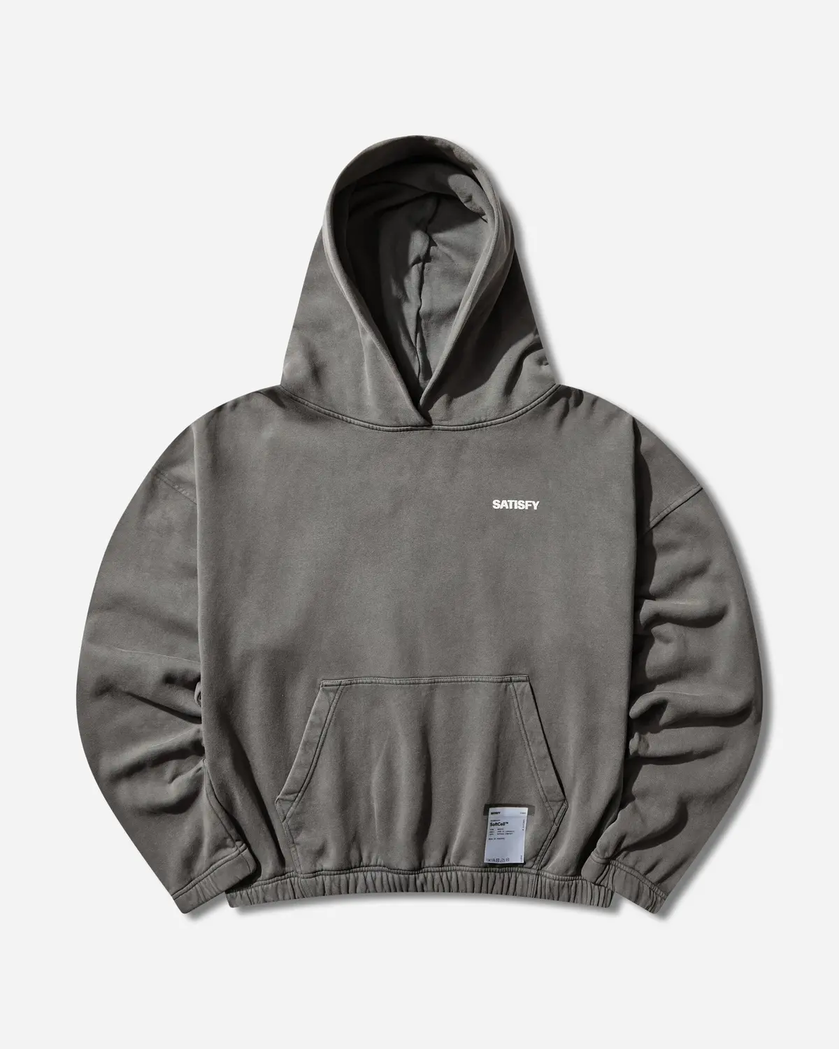Men's Softcell Hoodie Heather Grey 1