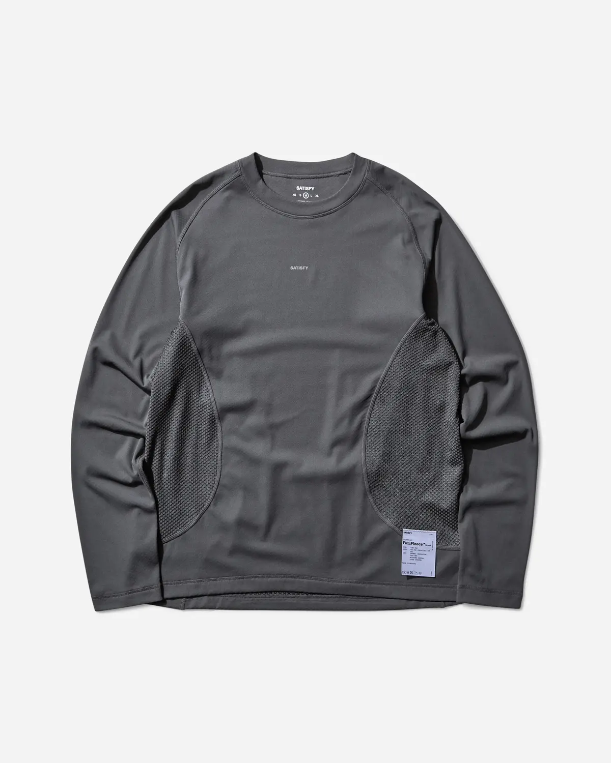 Men's Fuzzfleece Octa Longsleeve T-Shirt Dark Shadow 1