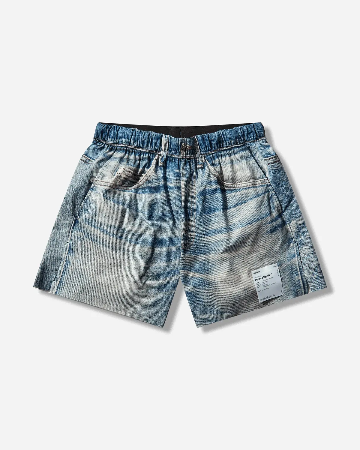 Men's Peaceshell 5In Unlined Shorts Digital Denim 1