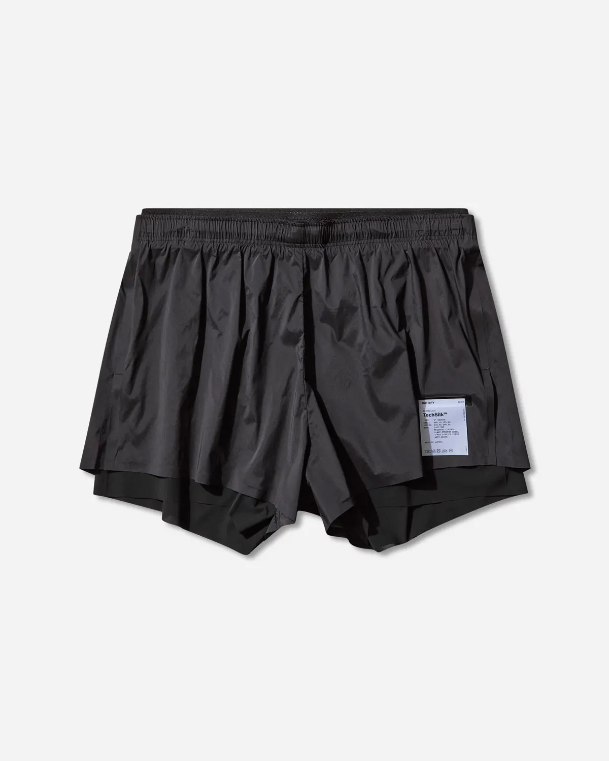 Women's Techsilk 3In Shorts Black 1