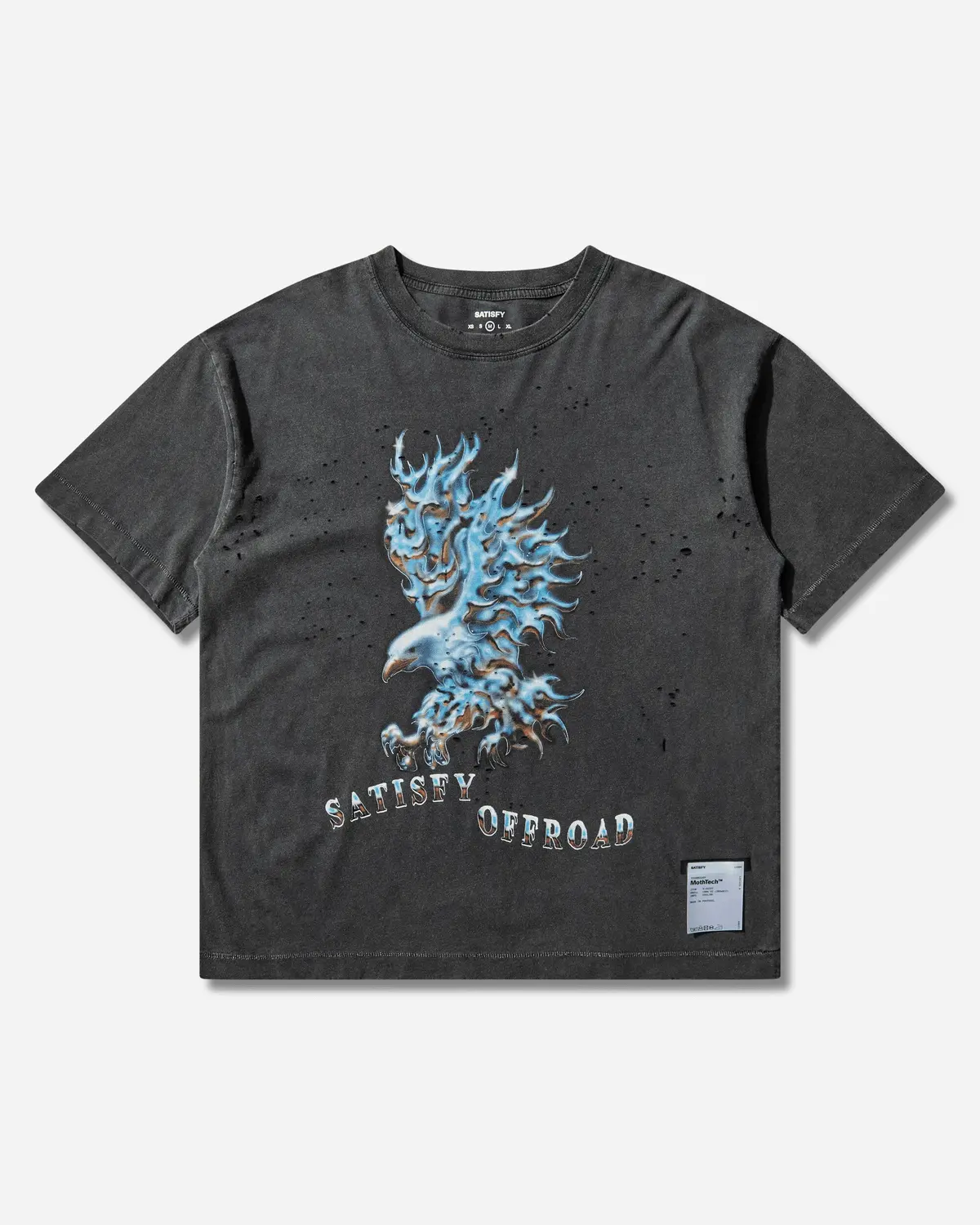 Men's Mothtech T-Shirt Aged Black 1