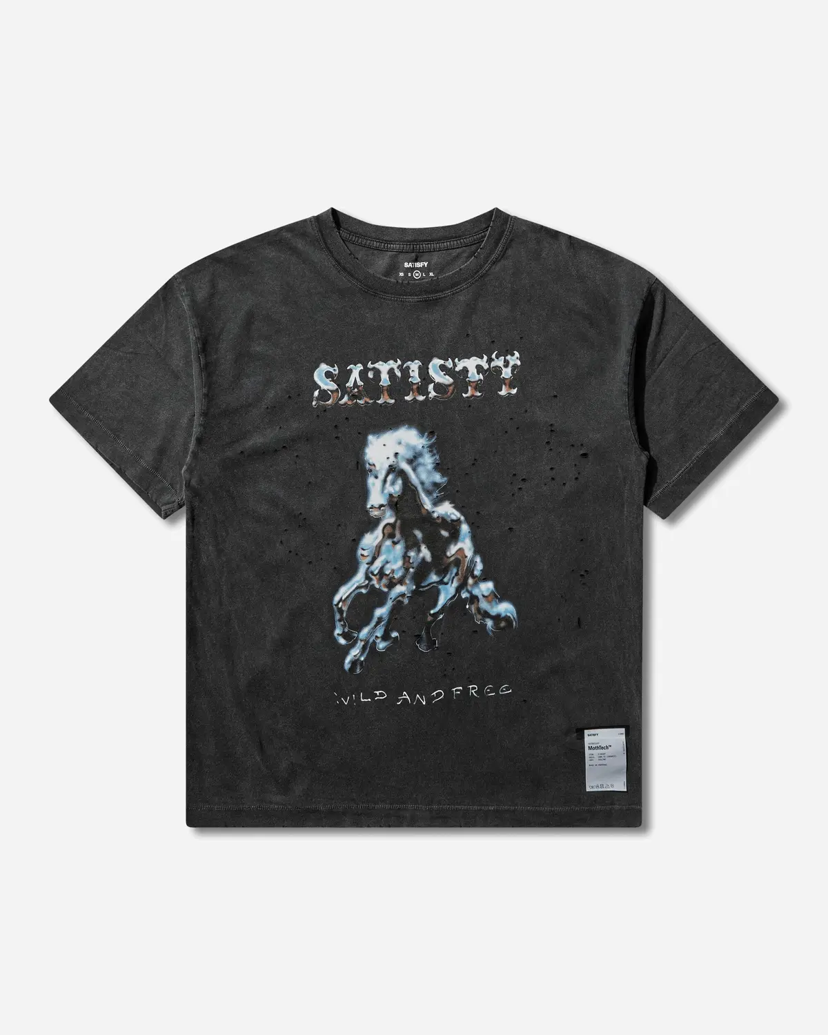 Men's Mothtech T-Shirt Aged Black 1