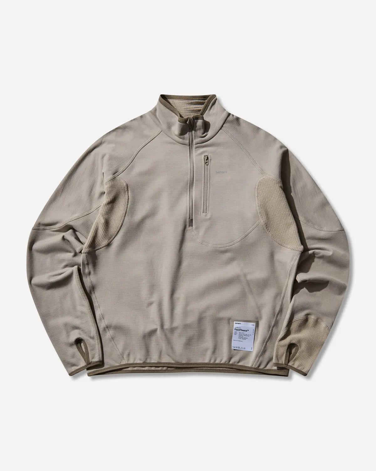 Women's Ghostfleece Half‑Zip Sweatshirt Rock Ridge 1