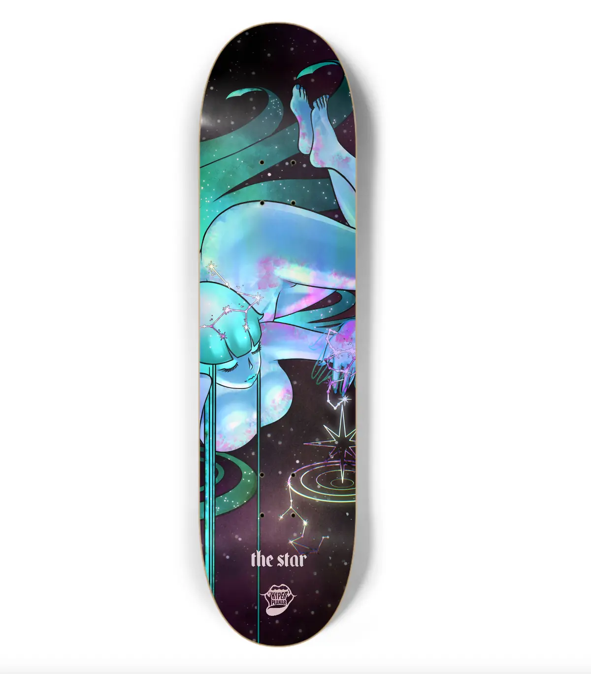 The Star Holographic Skate Deck 1